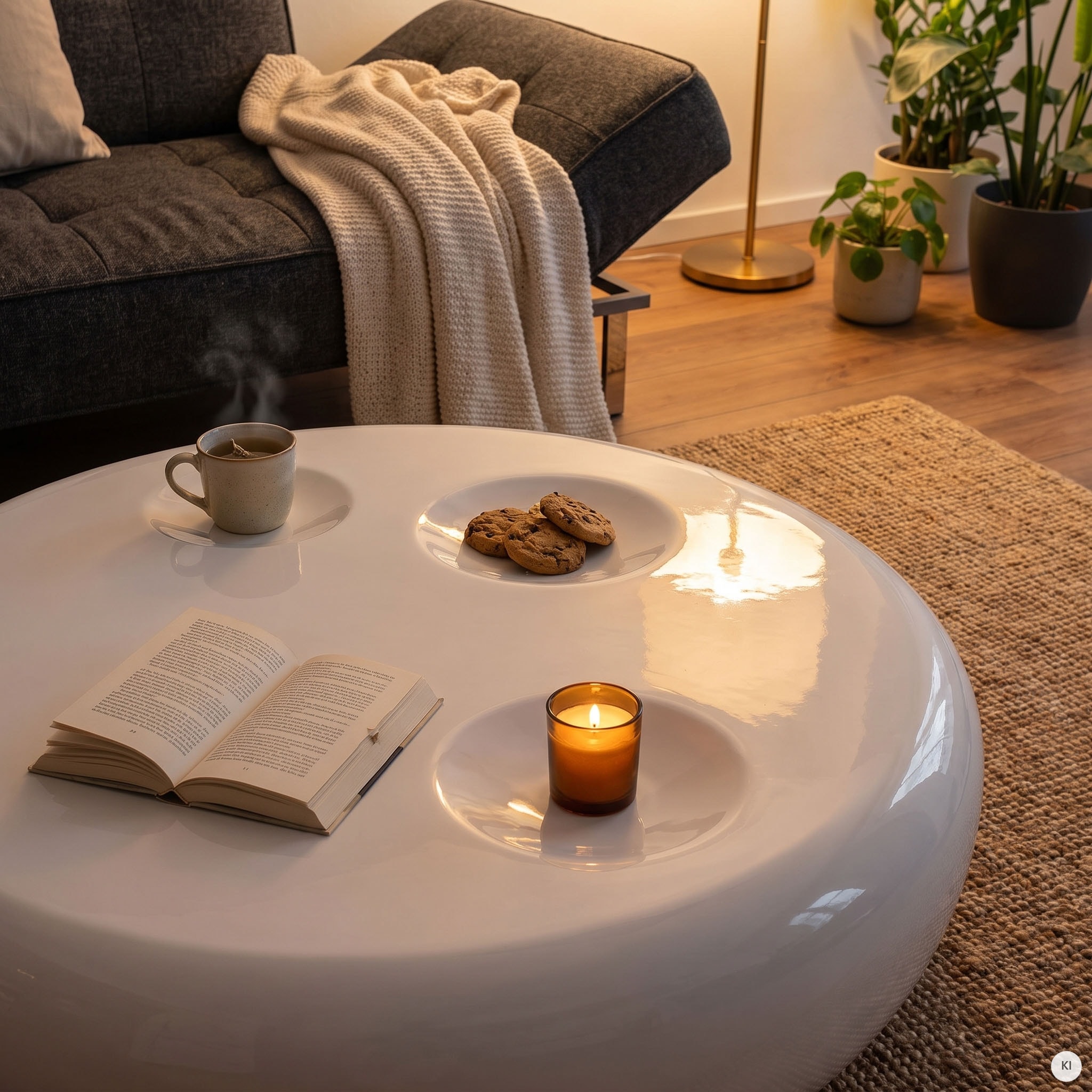 SalesFever Couchtisch »Coffeetable im minimalistischen Stil«