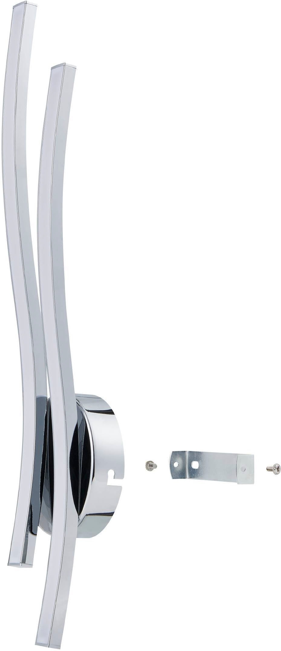 EGLO Wandleuchte »Valmora Wandlampe, Alu und Kunststoff, Wohnzimmerlampe, Flurlampe« LED-Modul 1 Stk. Warmweiß