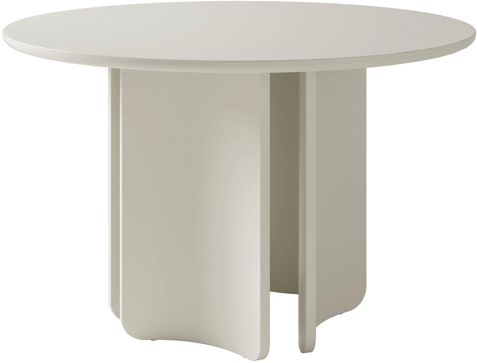 SCHÖNER WOHNEN-Kollektion Esstisch »HARSTAD« 1 Stk. tlg. 120 cm, mit variabel montierbarem Untergestell