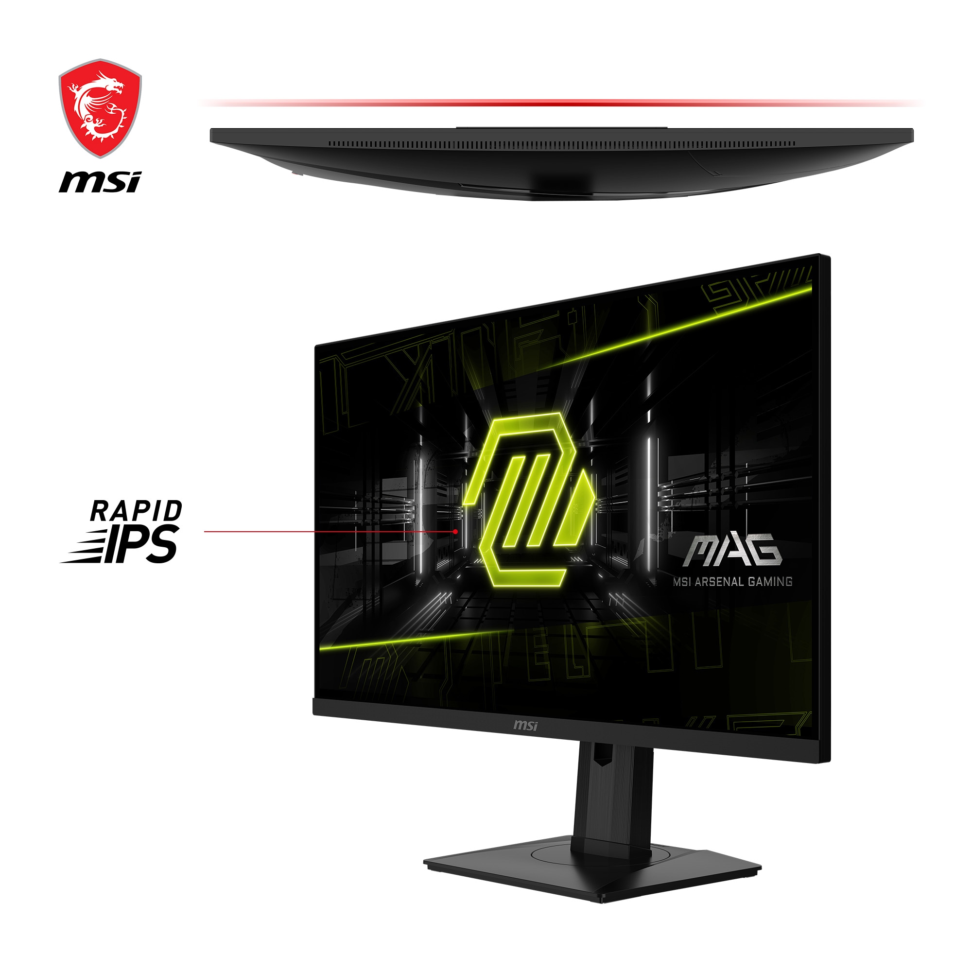 MSI Gaming-Monitor »MAG 274QRF QD E2«, 69 cm/27 Zoll, 2560 x 1440 px, WQHD, 1 ms Reaktionszeit, 180 Hz