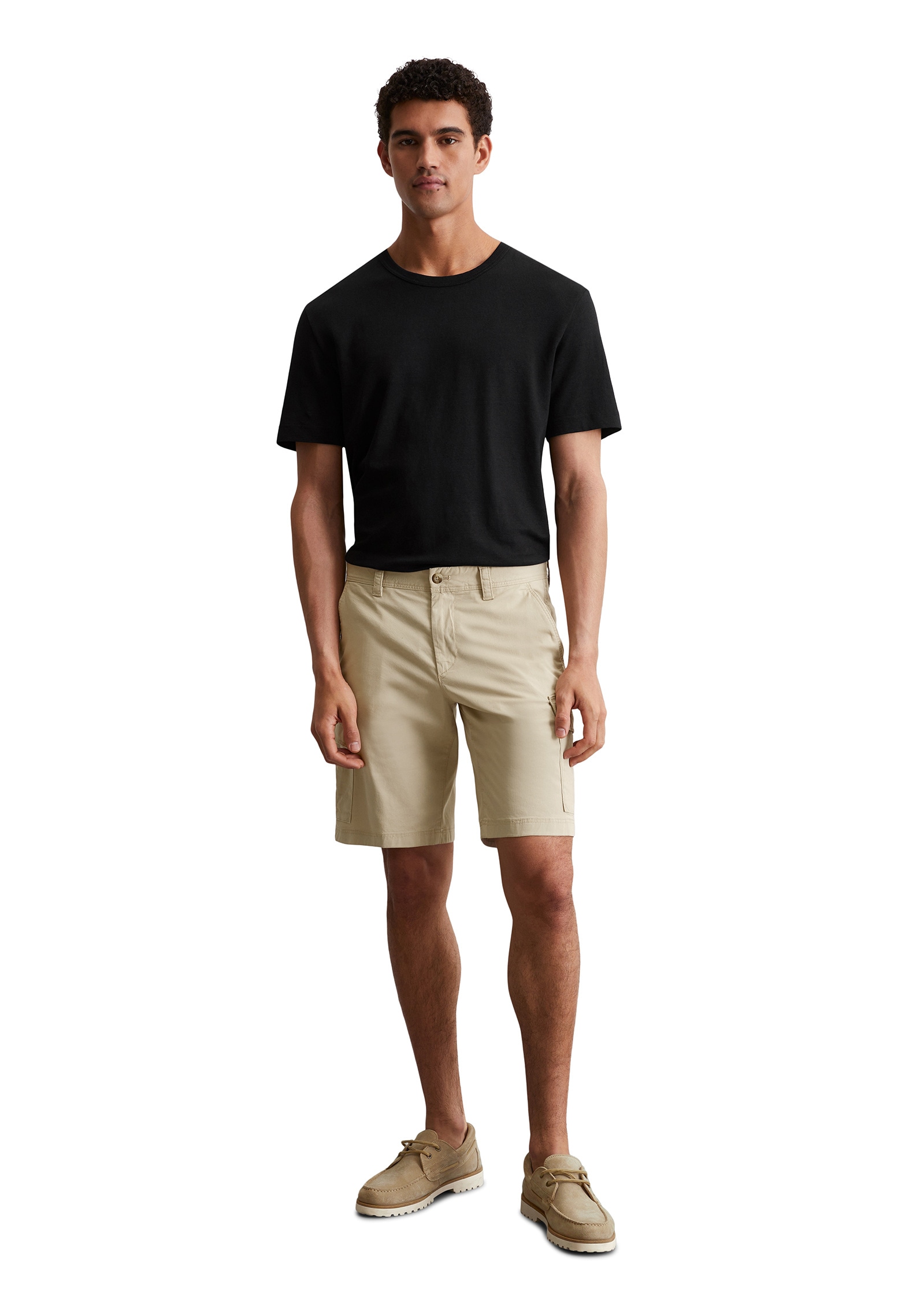 Marc O'Polo Shorts »aus leichtem Bio-Baumwoll-Twill«