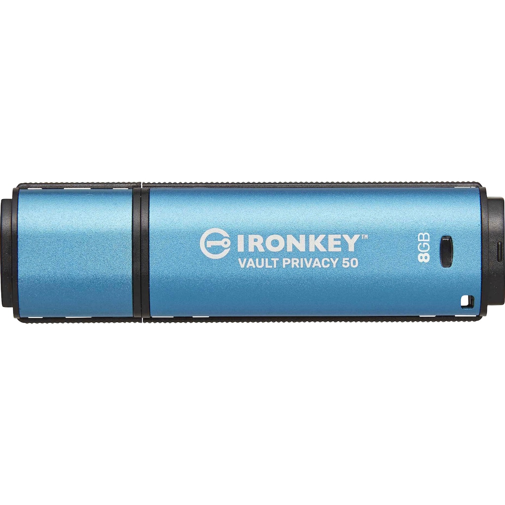 Kingston USB-Stick »IRONKEY VAULT PRIVACY 50 SERIE 8GB«, (USB 3.2 Lesegeschwindigkeit 250 MB/s)
