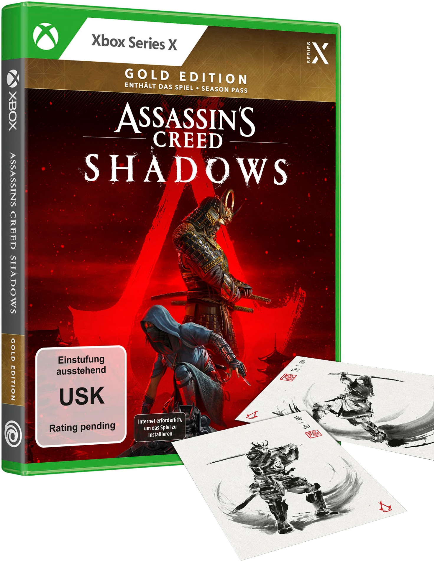 UBISOFT Spielesoftware »Assassin's Creed Shadows Gold Edition«, Xbox Series X