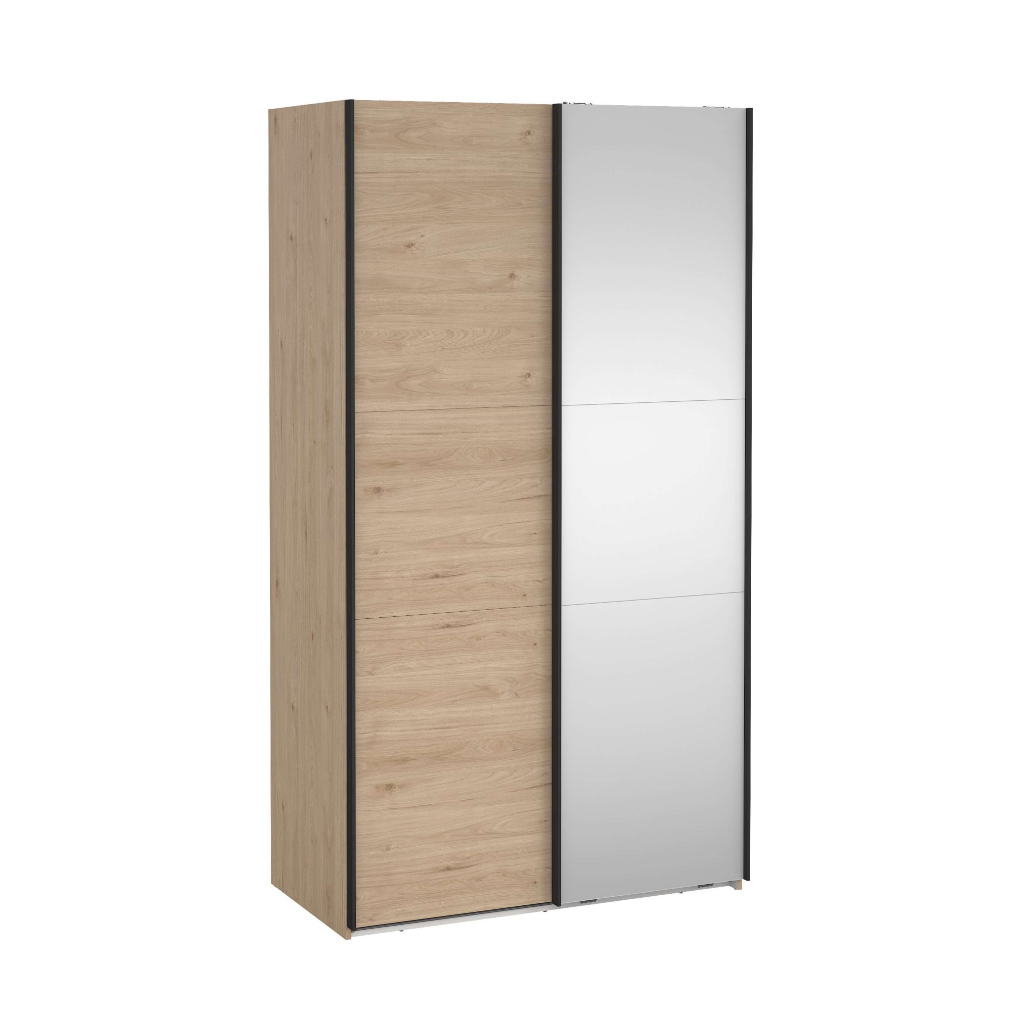 Home affaire Schwebetürenschrank "COMO mit 2 Schwebetüren, moderner und eleganter Kleiderschrank" Viel Stauraum, mit Safe-Slide-Funktion, Made in Denmark