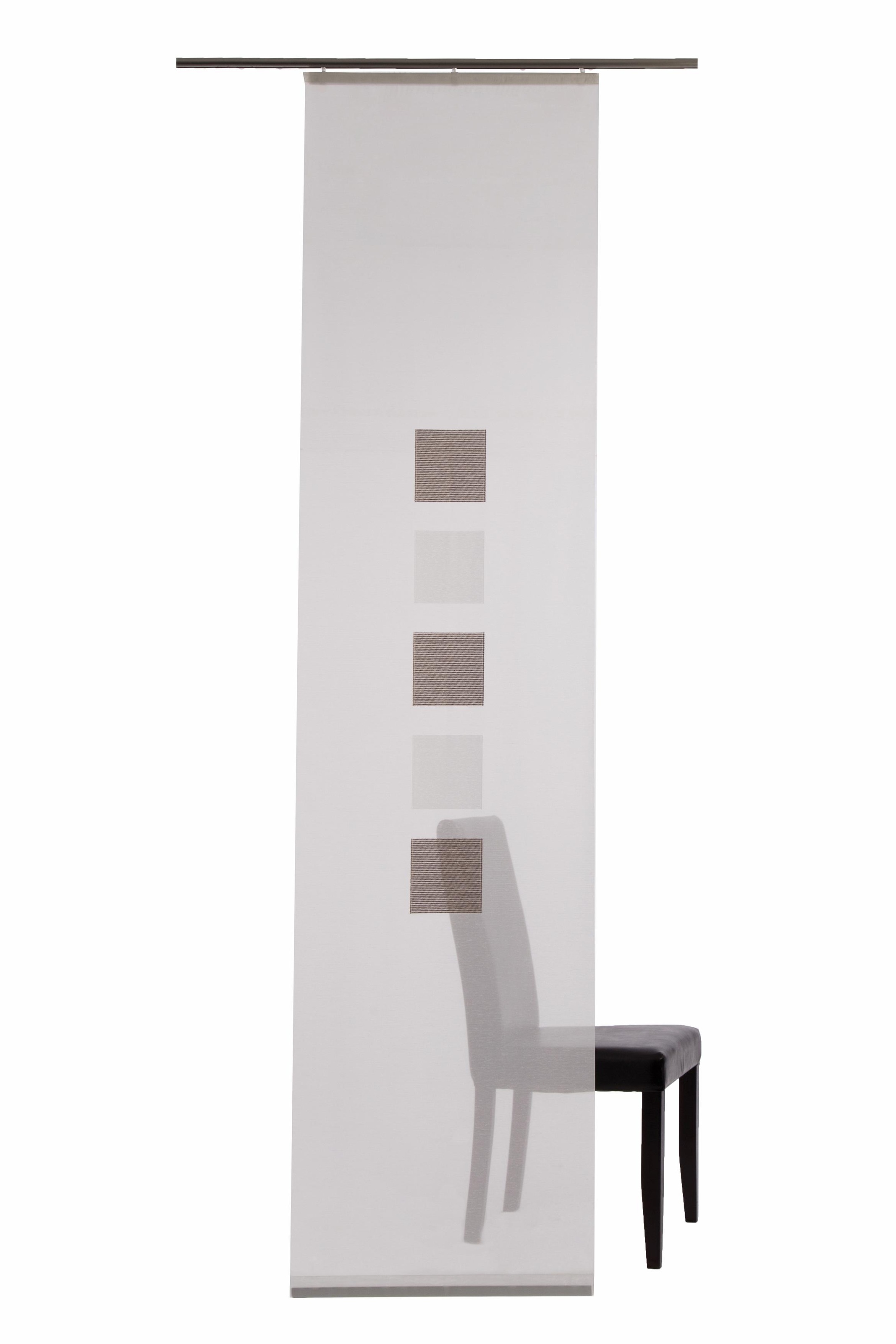 HOMING Schiebegardine "Elias" Klettband 1 Stk. tlg. geometrisch, modern, Wo günstig online kaufen