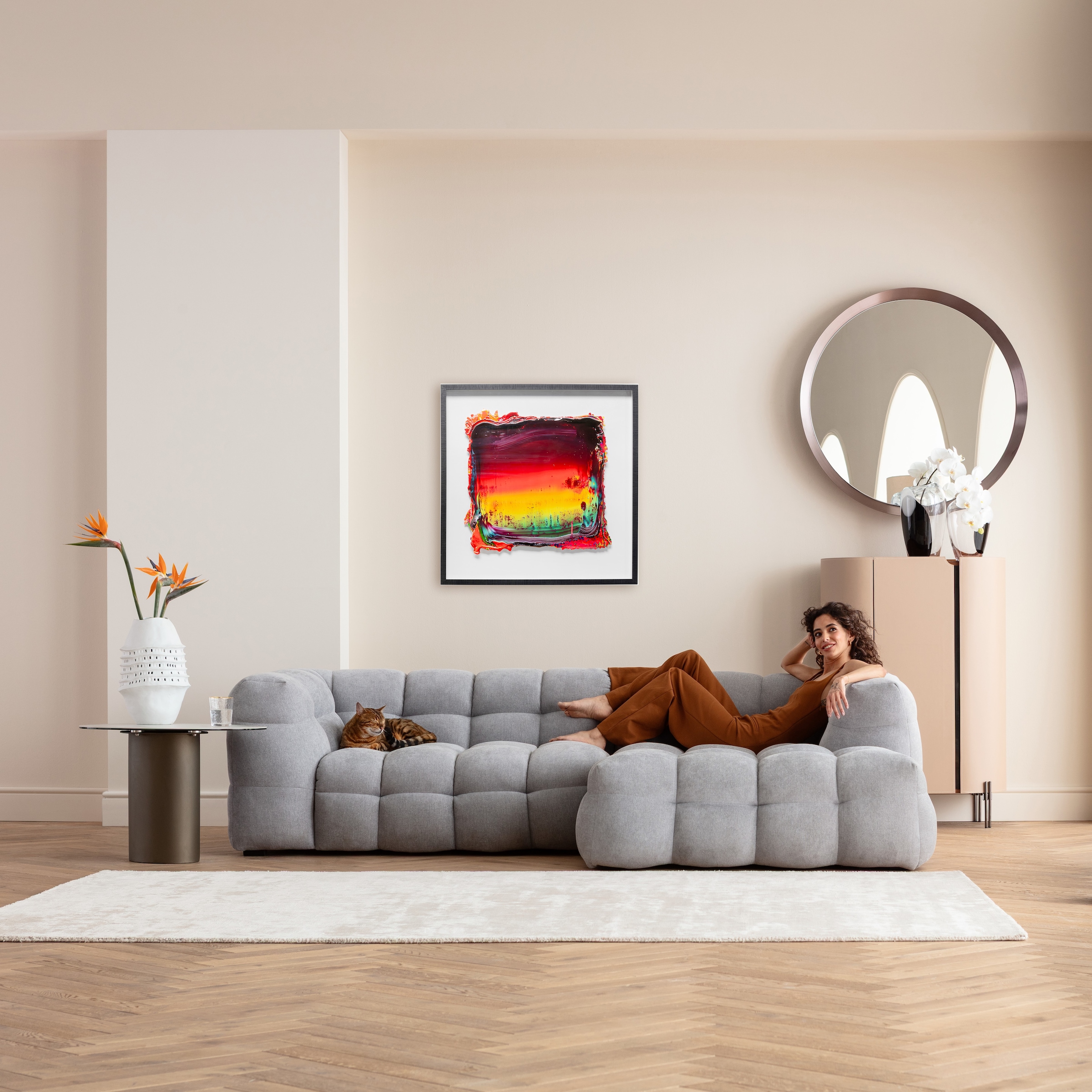 Kare Design Bild mit Rahmen