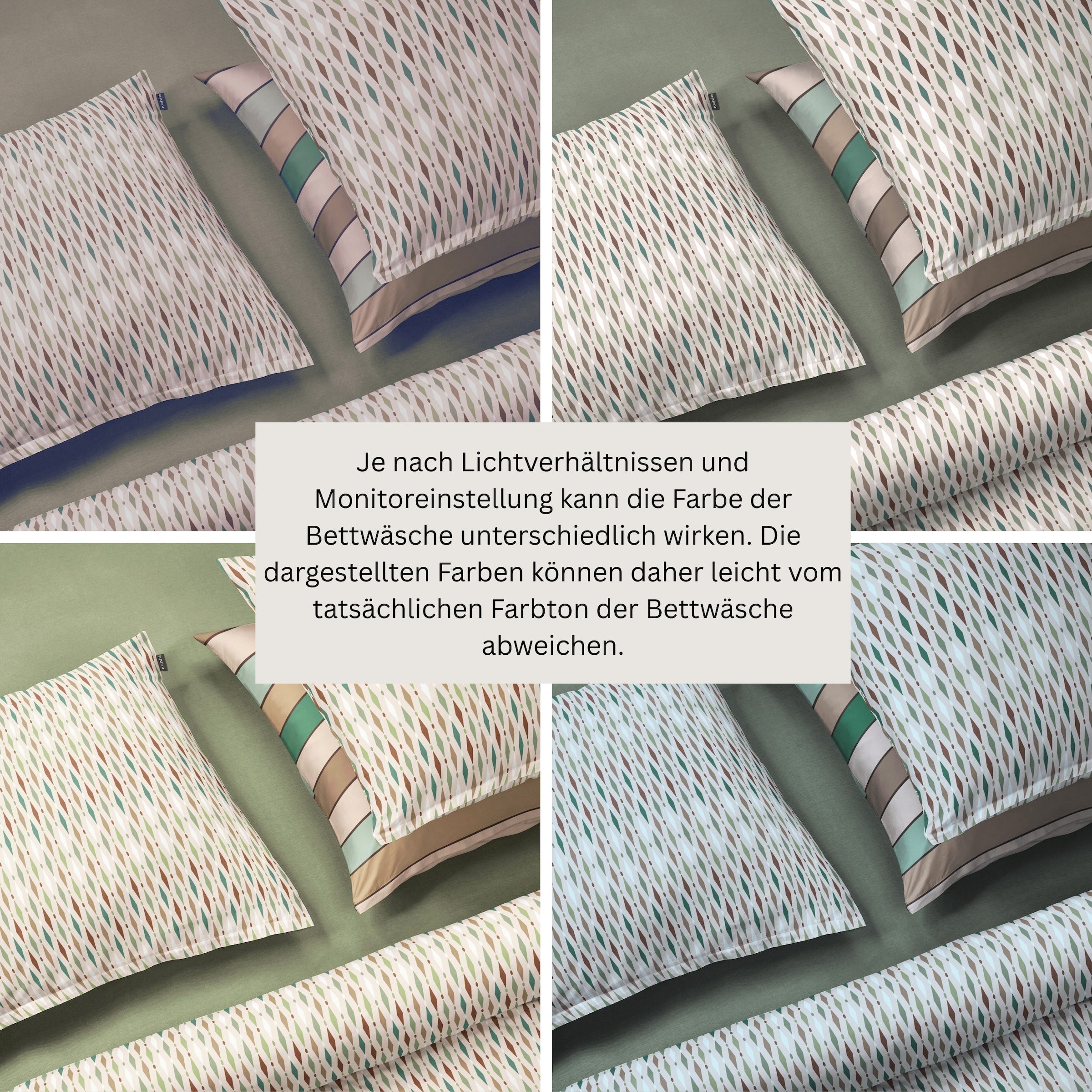Schiesser Wendebettwäsche »Knut aus weicher Baumwolle mit Streifen« 2 MADE IN GREEN by OEKO-TEX®