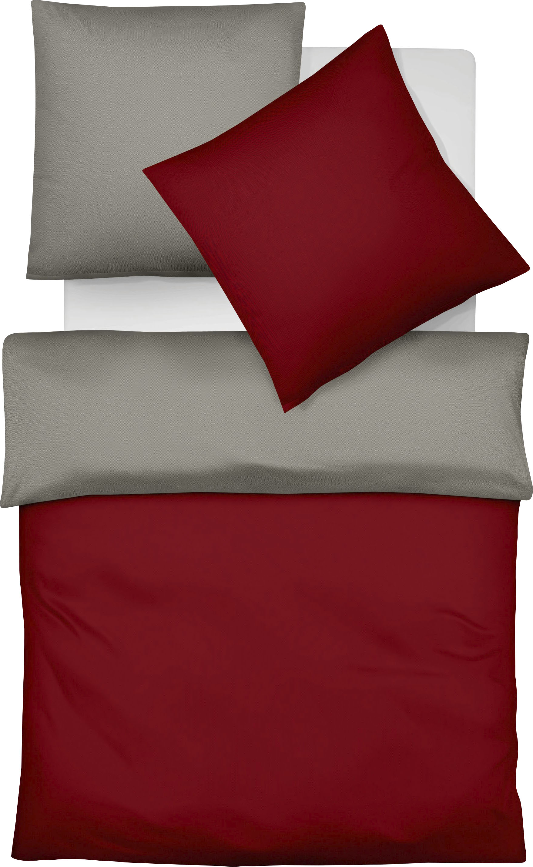 fleuresse Wendebettwäsche "Lech W 4158" 2 Stk. tlg. Edelflanell, Baumwolle, günstig online kaufen