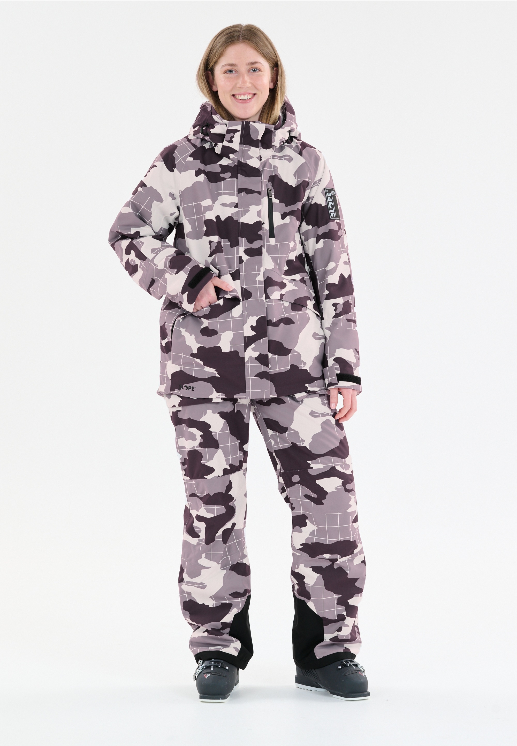 SLOPE Skijacke »Kenai« mit All-Over-Print und Top Ausstattung