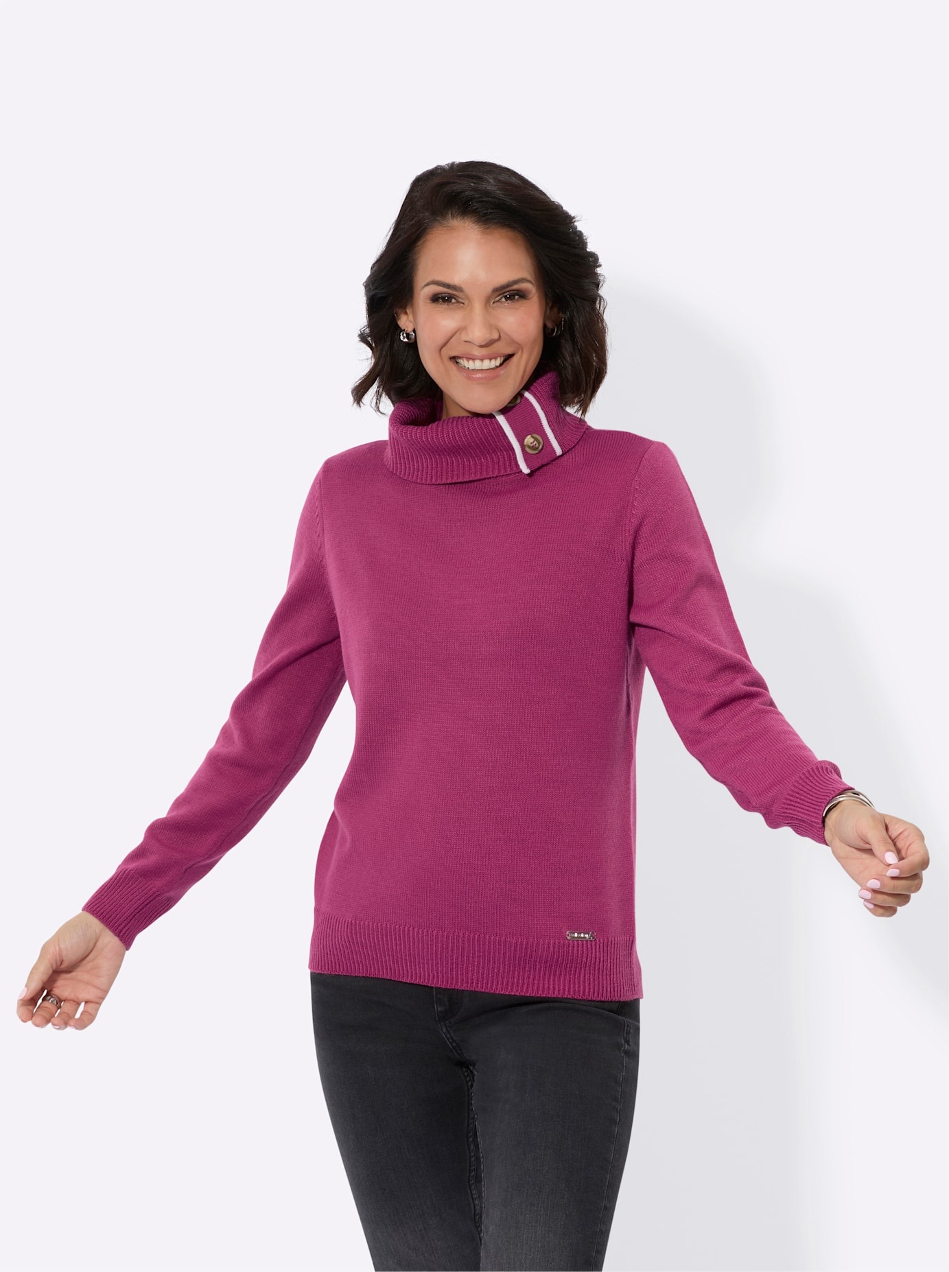 Casual Looks Rollkragenpullover "Pullover" günstig online kaufen