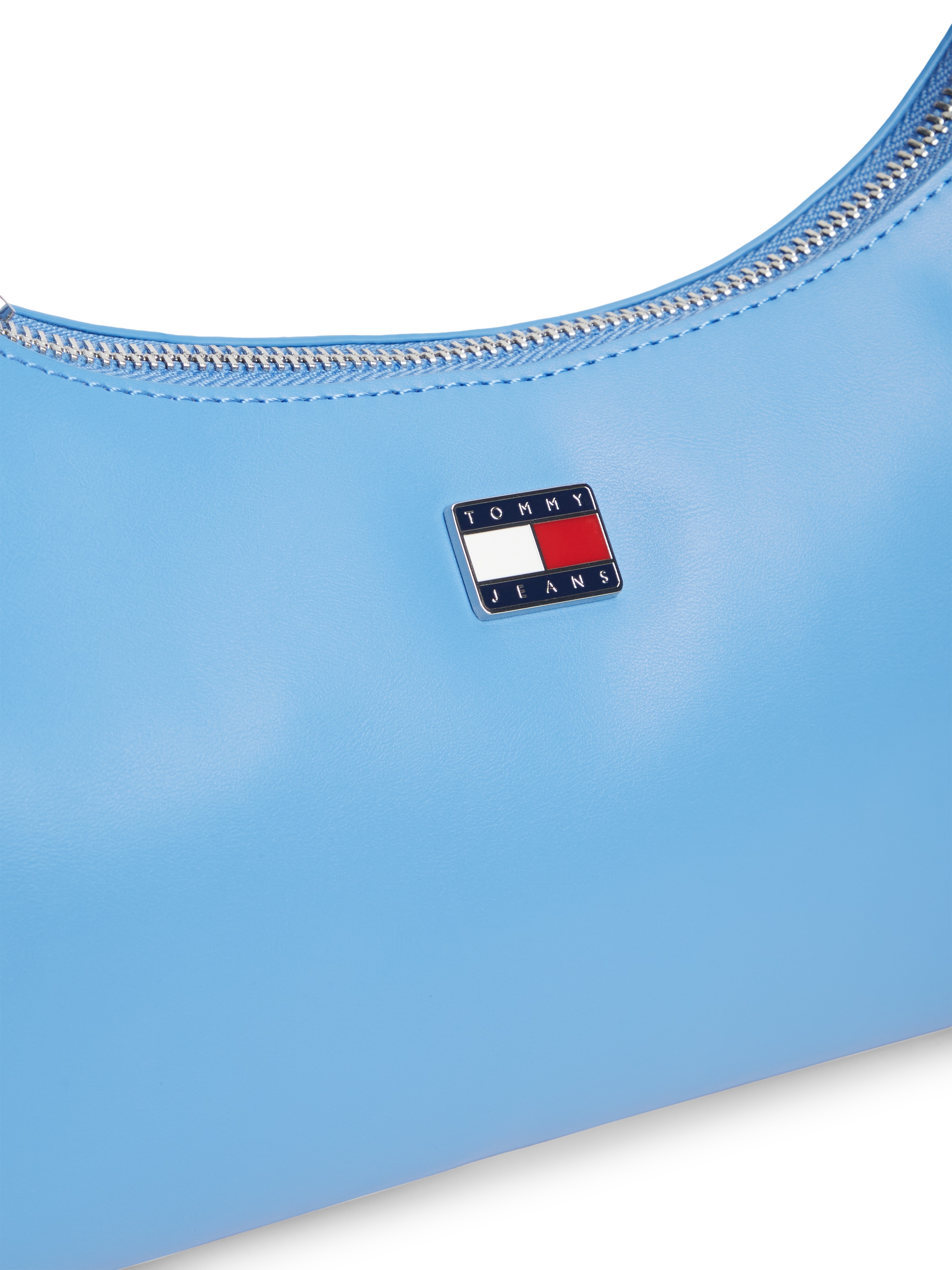 Tommy Jeans Schultertasche »TJW CITY CHARM SHOULDER BAG« Damen Schultertasche, Henkeltasche mit farbigem Schmuckelement