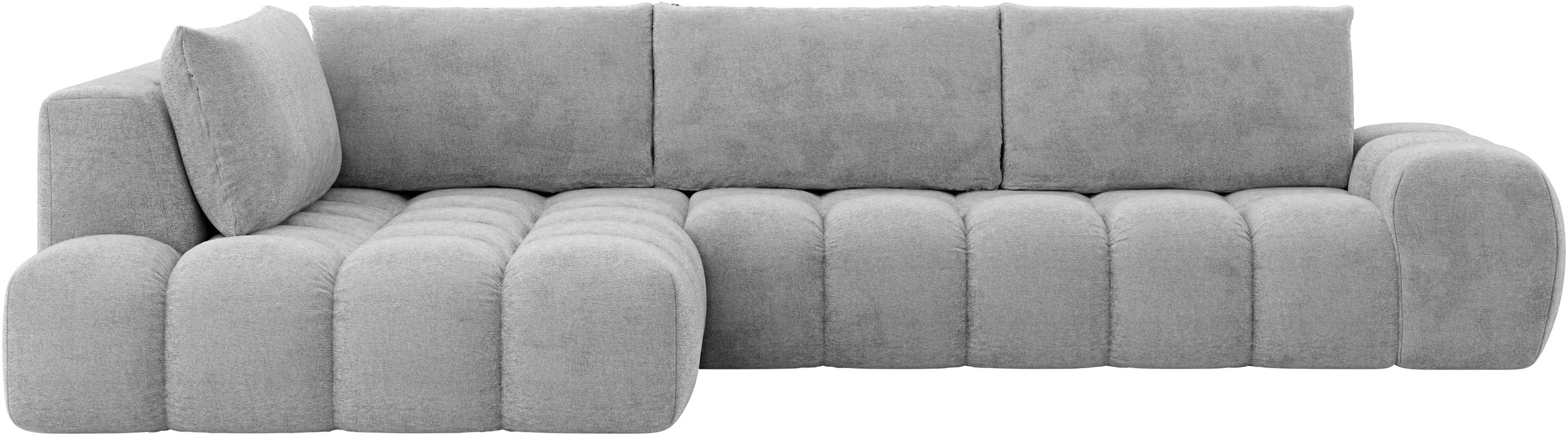 OTTO home Ecksofa "AZITA L-Form, XXL 352 cm Designsofa in Bubble-Opitk" los günstig online kaufen