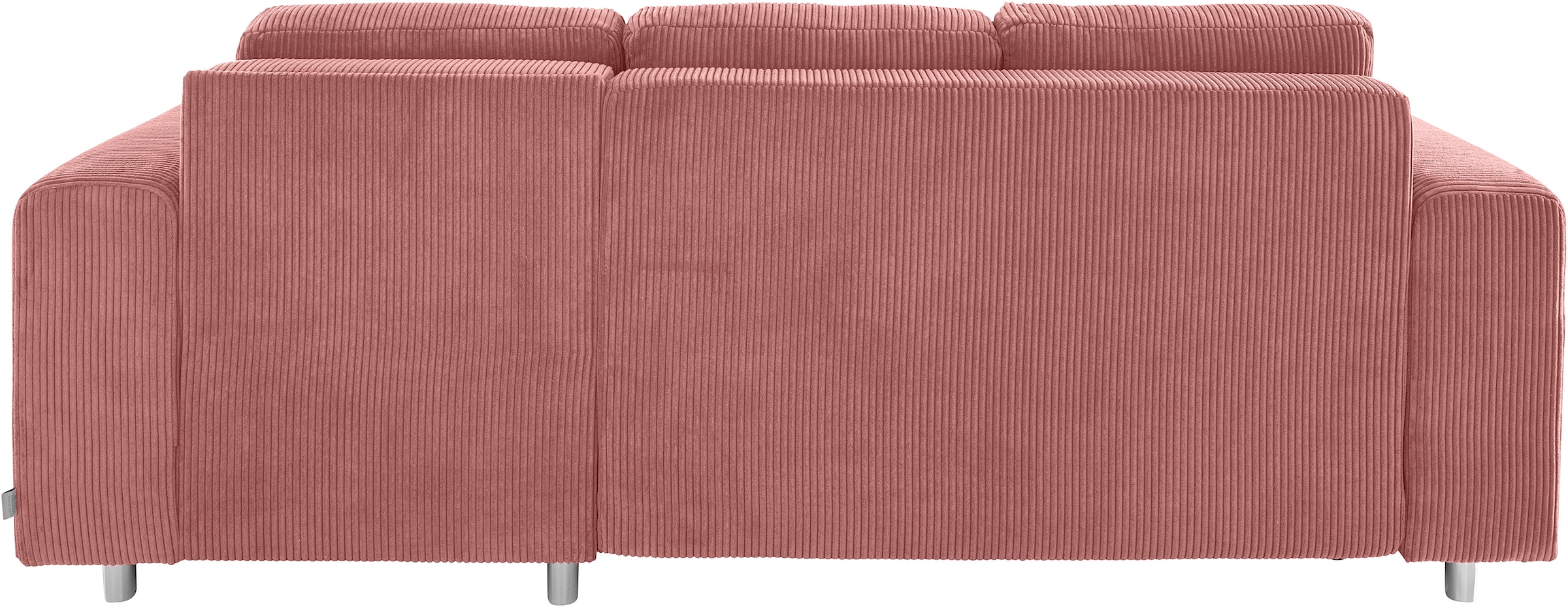 Guido Maria Kretschmer Home&Living Ecksofa »Györ«, L-Form, wahlweise mit Bettfunktion und Bettkasten incl. 2 Zierkissen