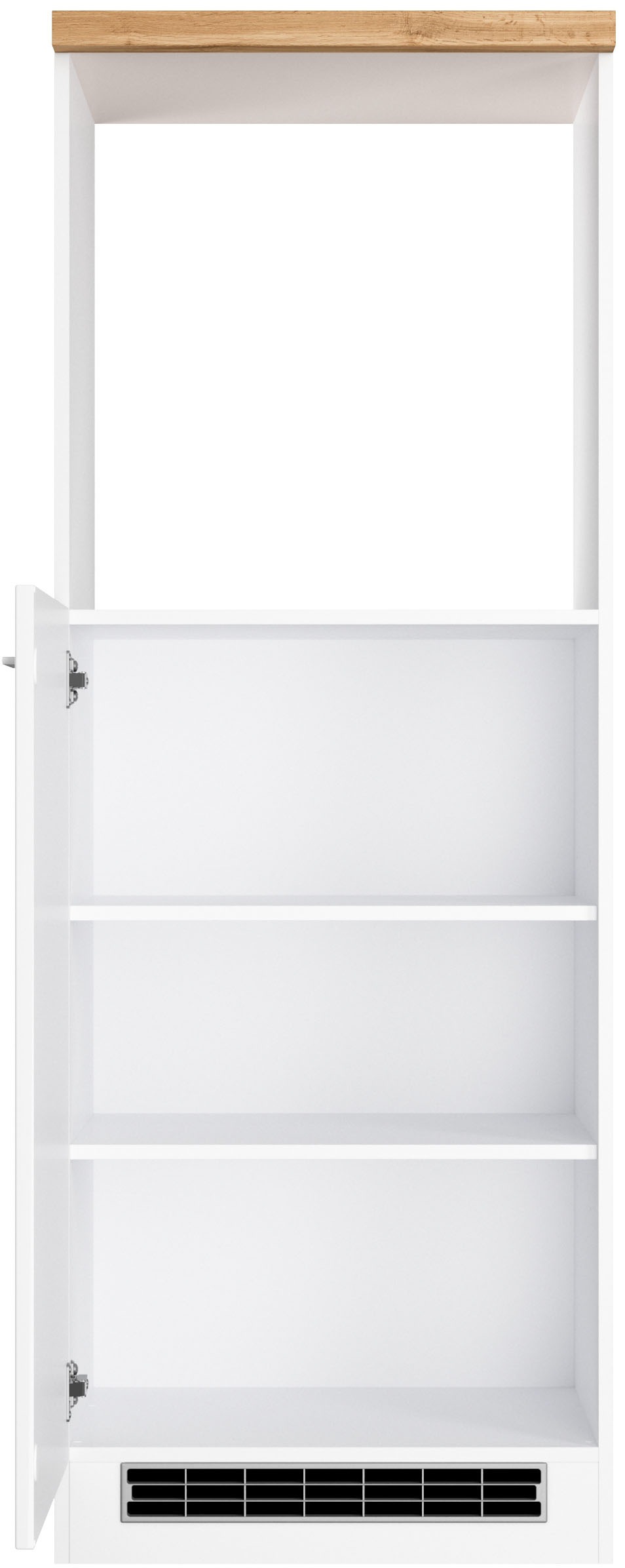 KOCHSTATION Backofenumbauschrank »KS-Milan«, HELD Möbel, Ofenumbauschrank 60 cm, matte oder hochglänzende Fronten