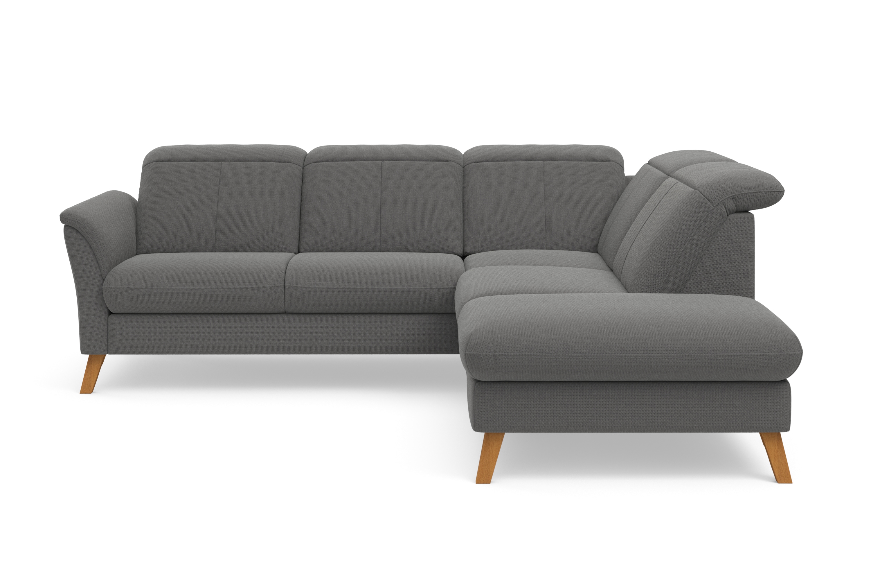 sit&more Ecksofa "Romero L-Form" wahlweise mit oder ohne TV-Funktion, Schlaffunktion, Bettkasten