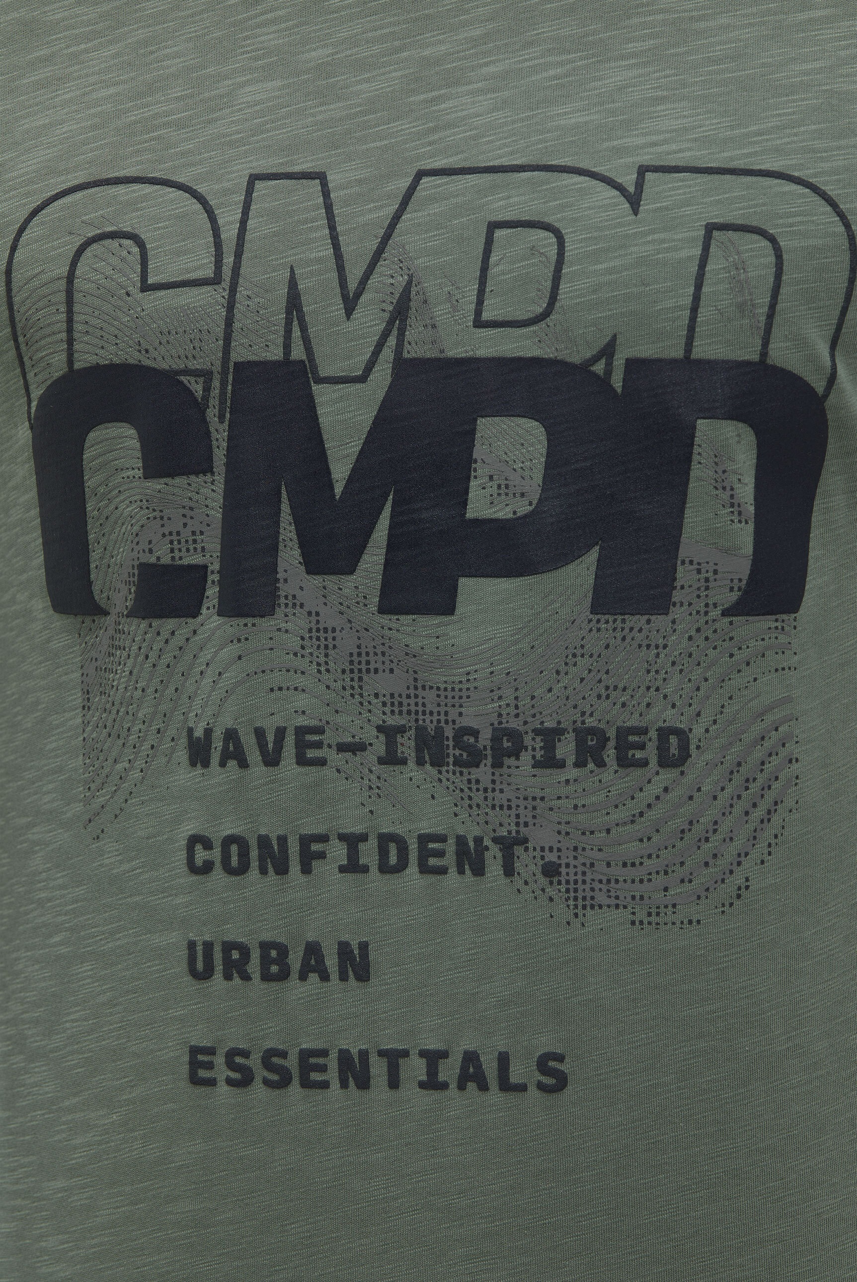 CMPD Rundhalsshirt, aus Baumwolle
