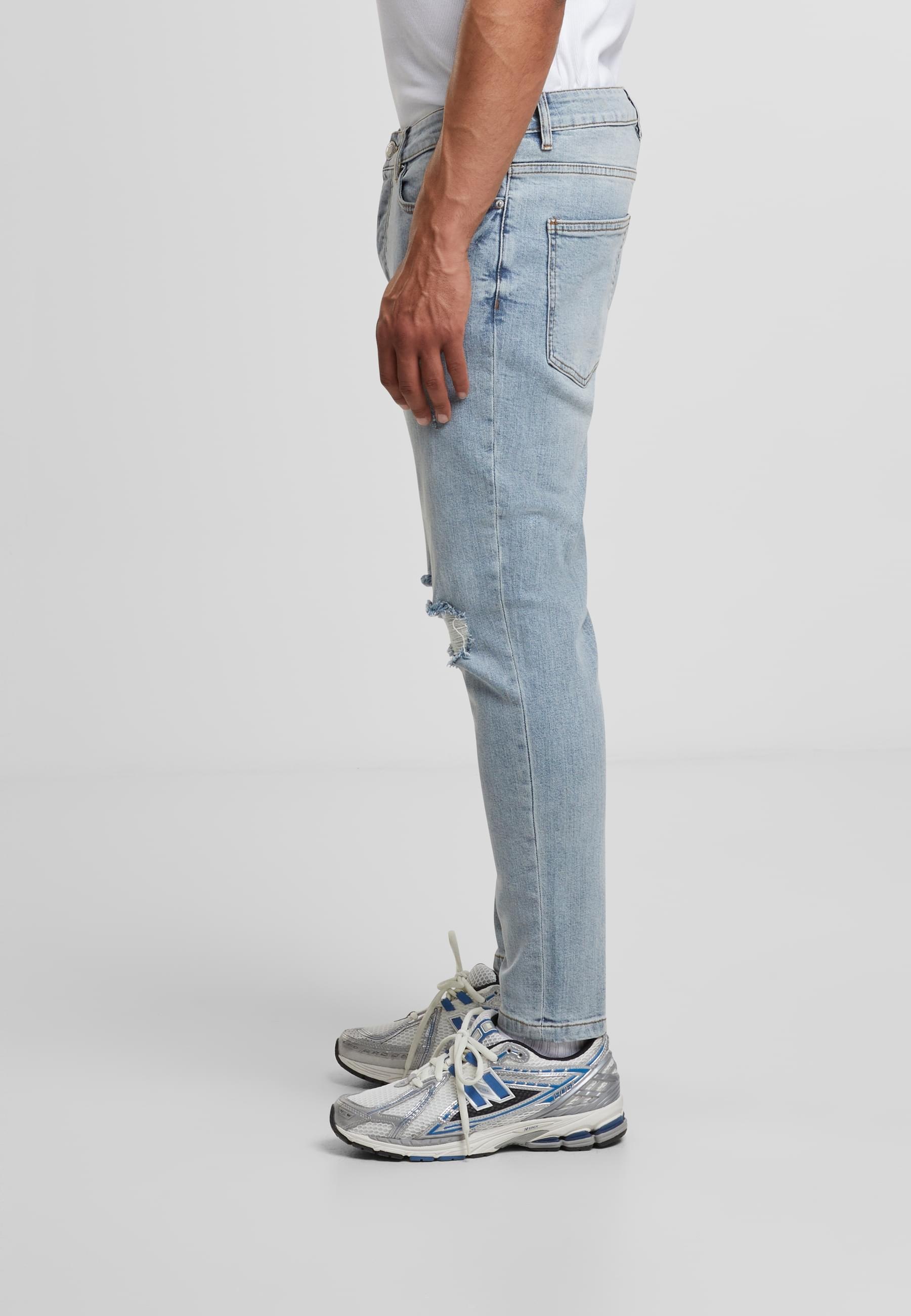 2Y Studios 2Y Destroyed Slim Fit Jeans Lightblue 29 3