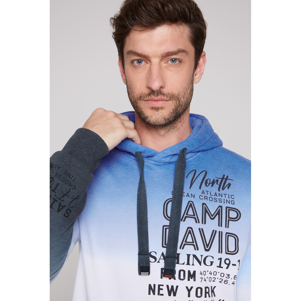 CAMP DAVID Kapuzensweatshirt