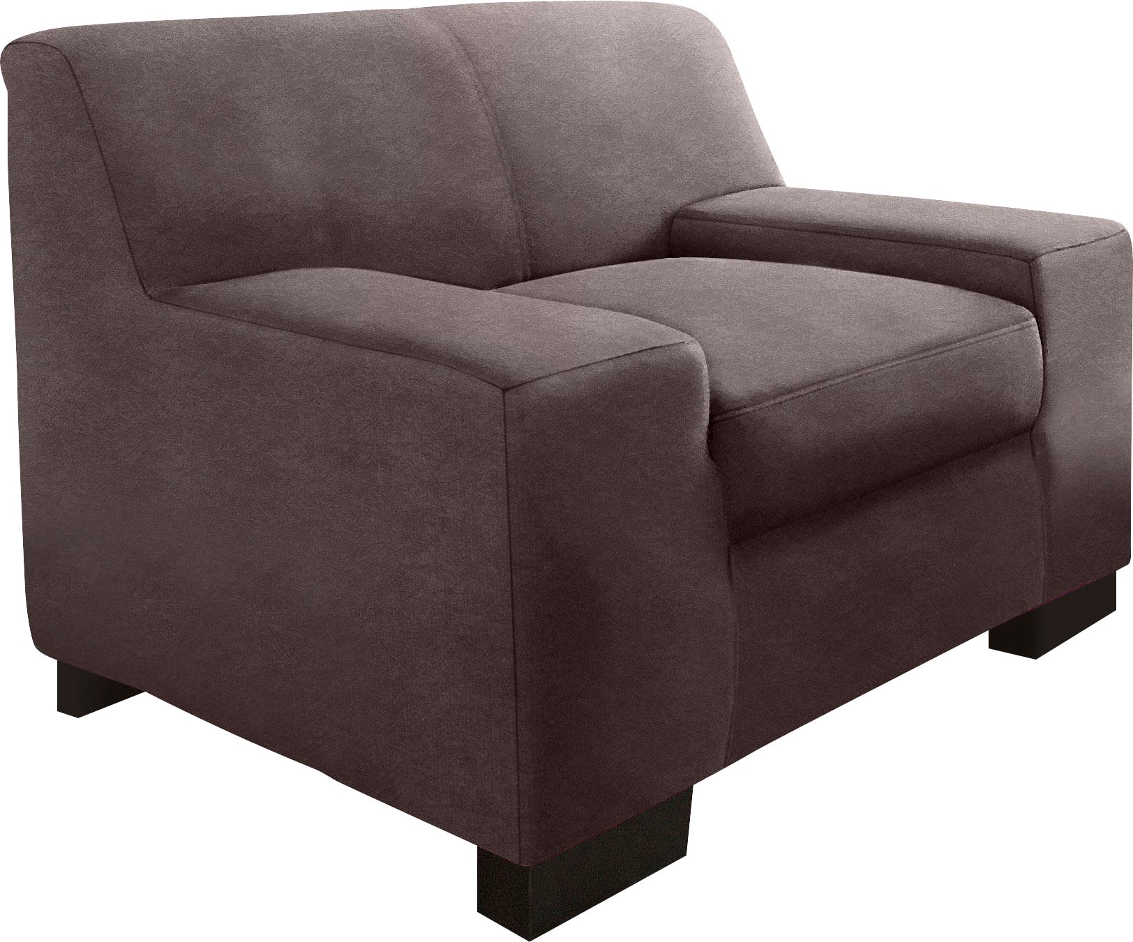 DOMO collection Sessel "Norma kubisch und zeitlos, komfortabel, flache Arml günstig online kaufen