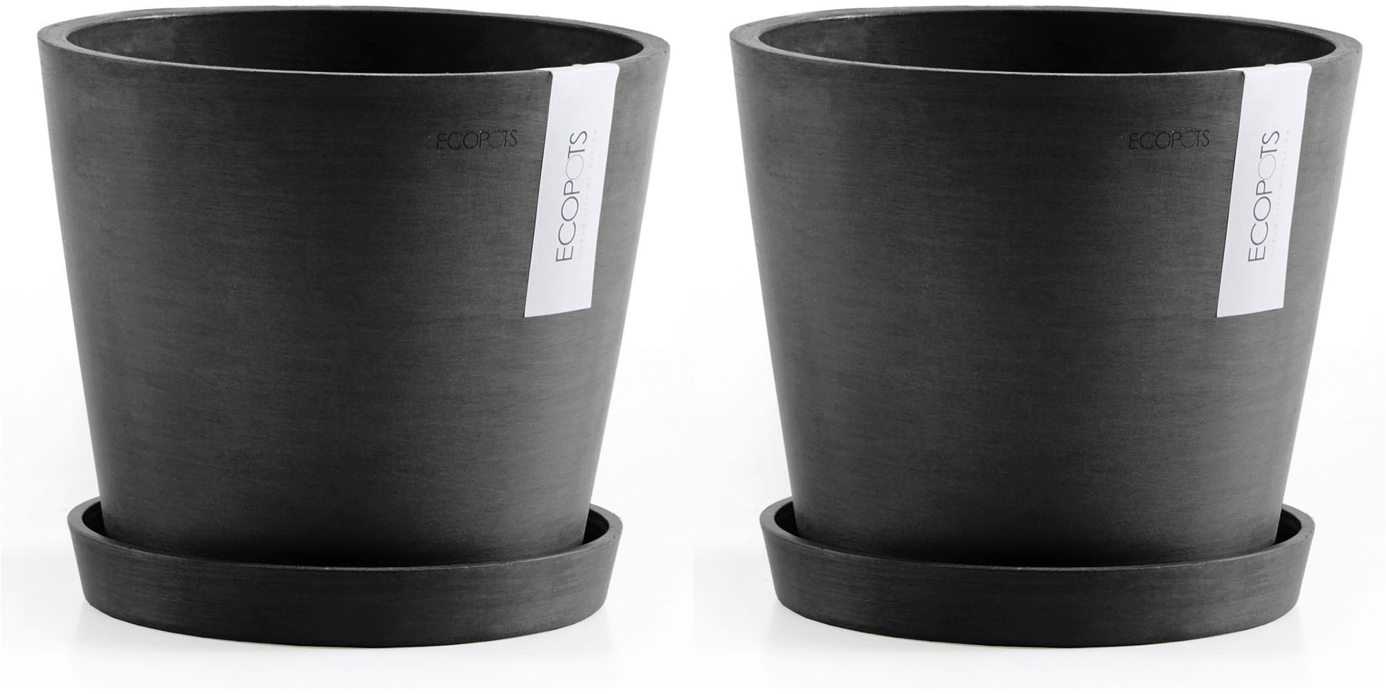 ECOPOTS Blumentopf "Amsterdam", (Set, 2 St.), mit passenden Untersetzern günstig online kaufen