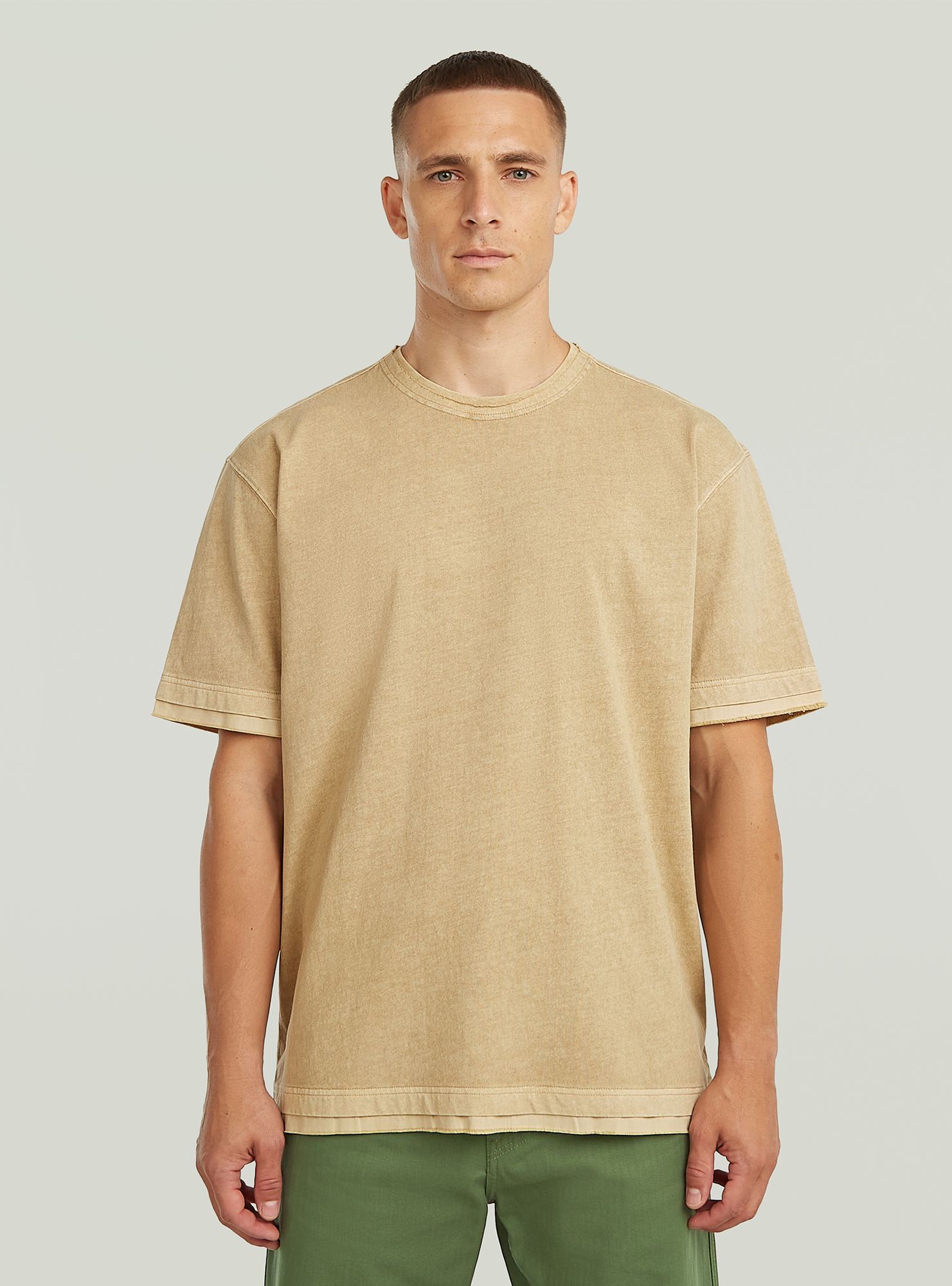 G-STAR "Washed Distressed Relaxed T-Shirt"
