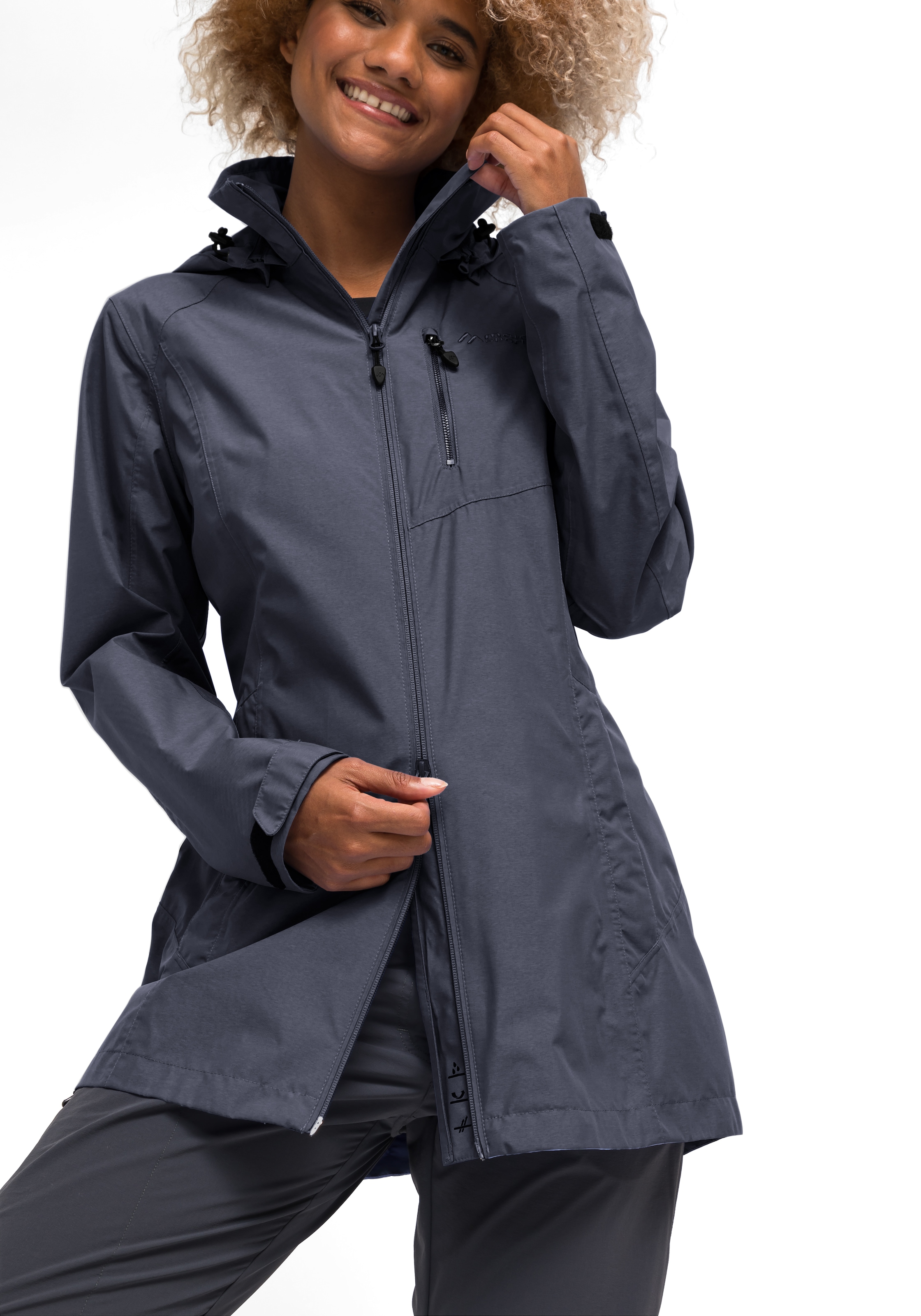 W«, Modischer mit vollem Coat Funktionsjacke Sports | Mantel BAUR bestellen Maier Wetterschutz »Perdura