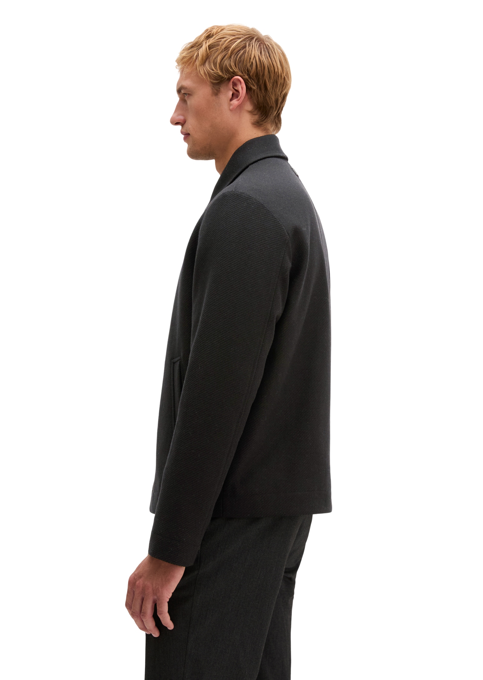 Marc O'Polo Outdoorjacke »aus weichem Schurwoll-Mix«