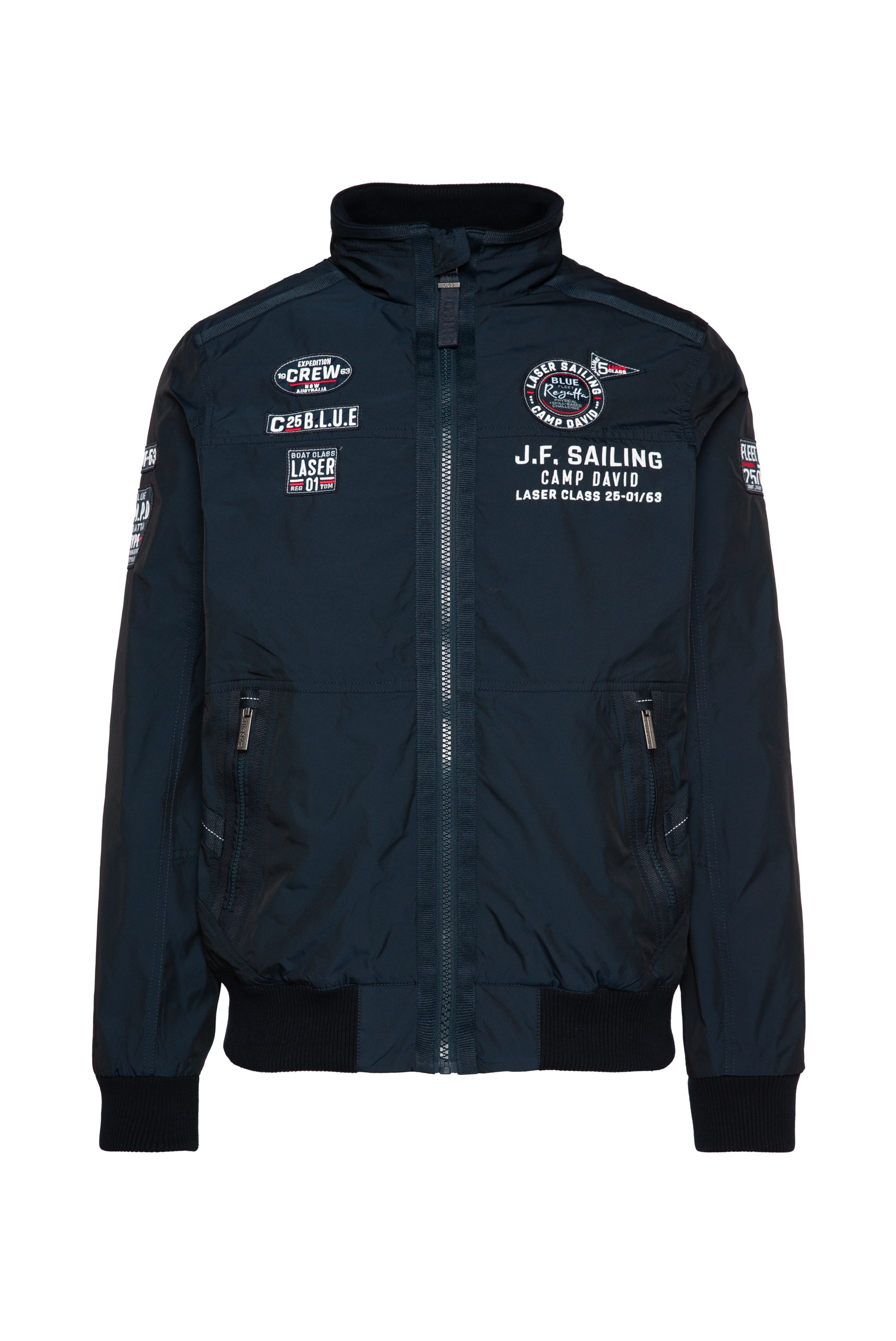 CAMP DAVID Outdoorjacke, ohne Kapuze, mit Stehkragen