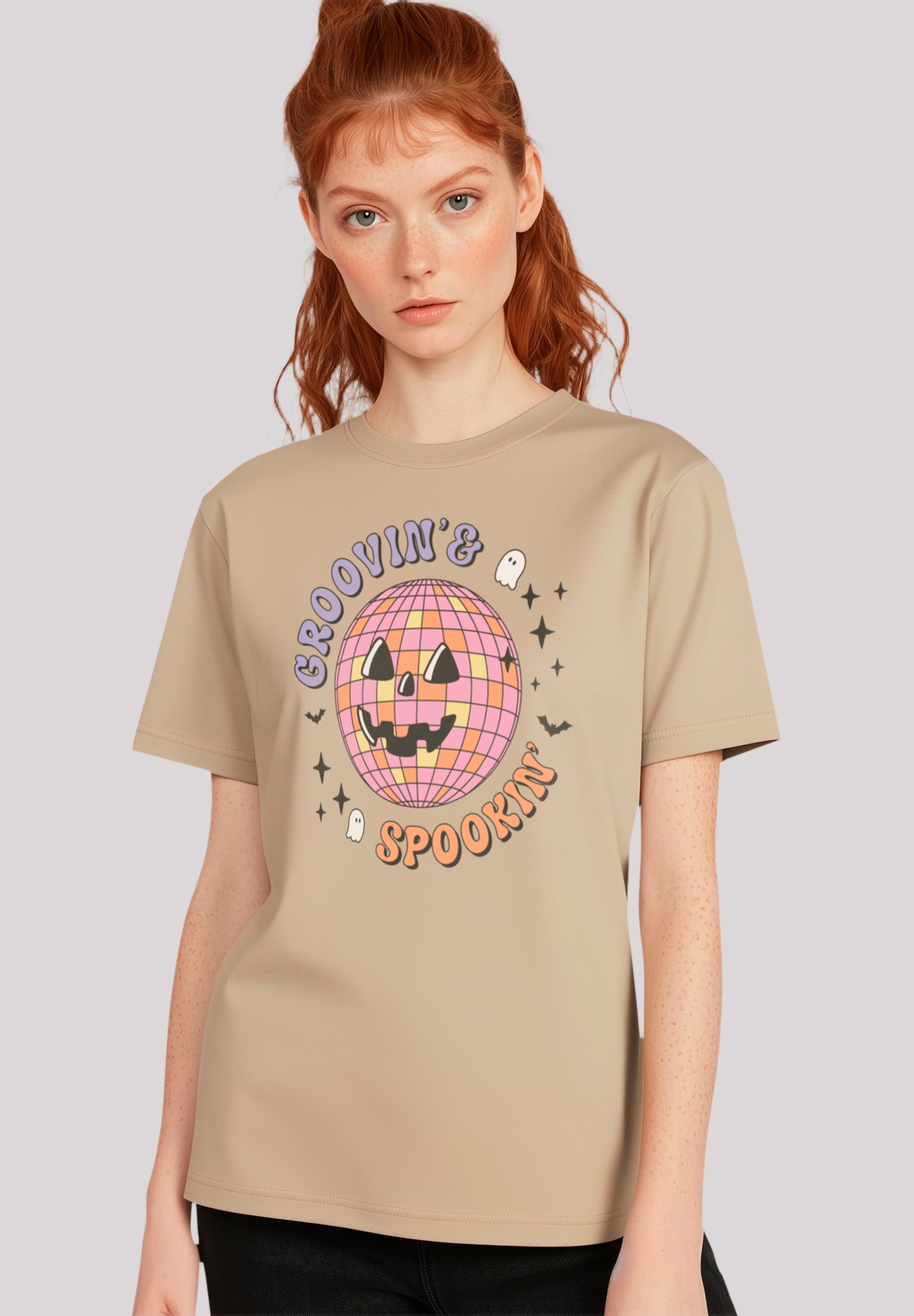 F4NT4STIC Marškinėliai »Retro Halloween Groovin ...