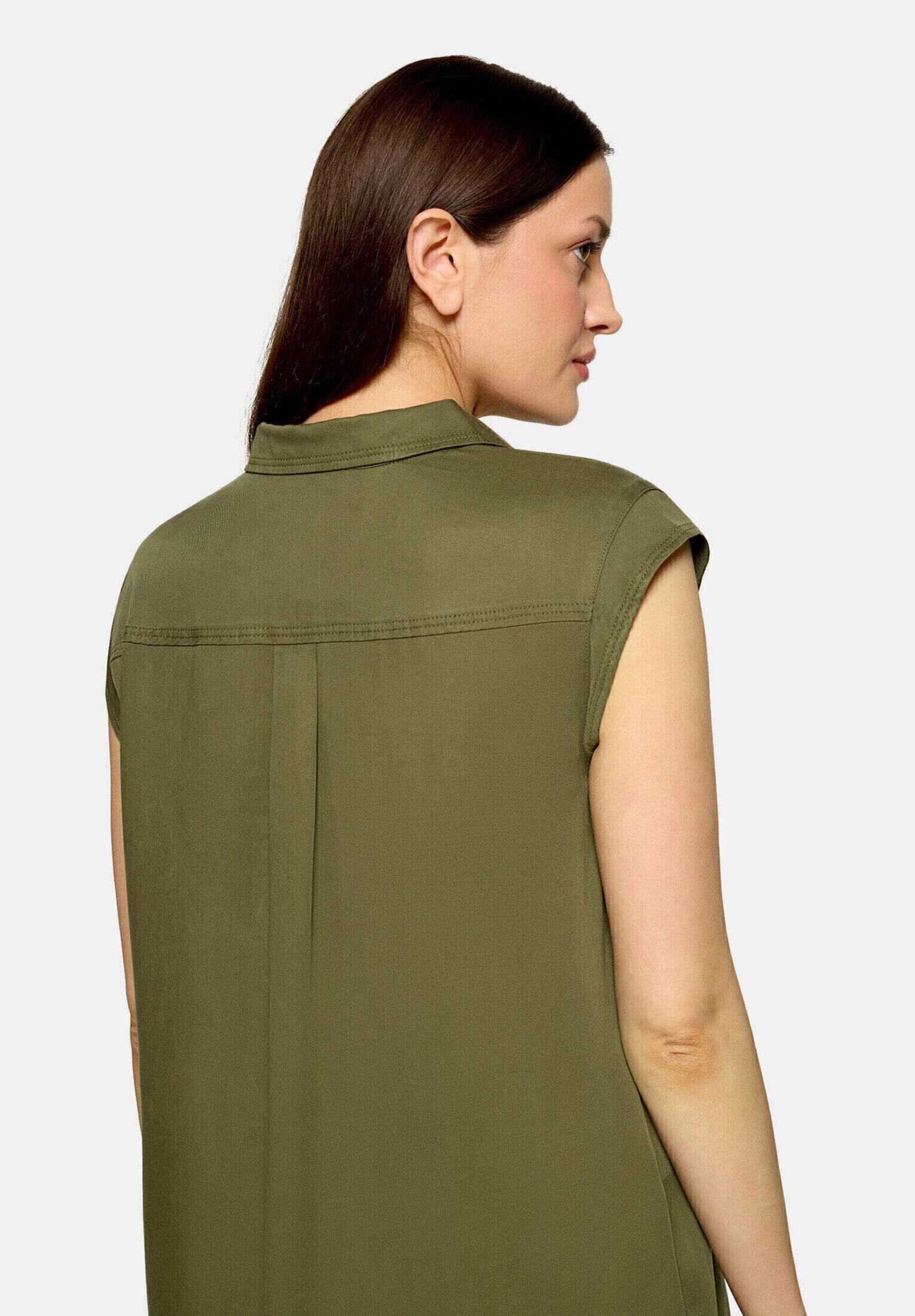 Cartoon Druckkleid »Damen mit Kragen« Ohne Tasche