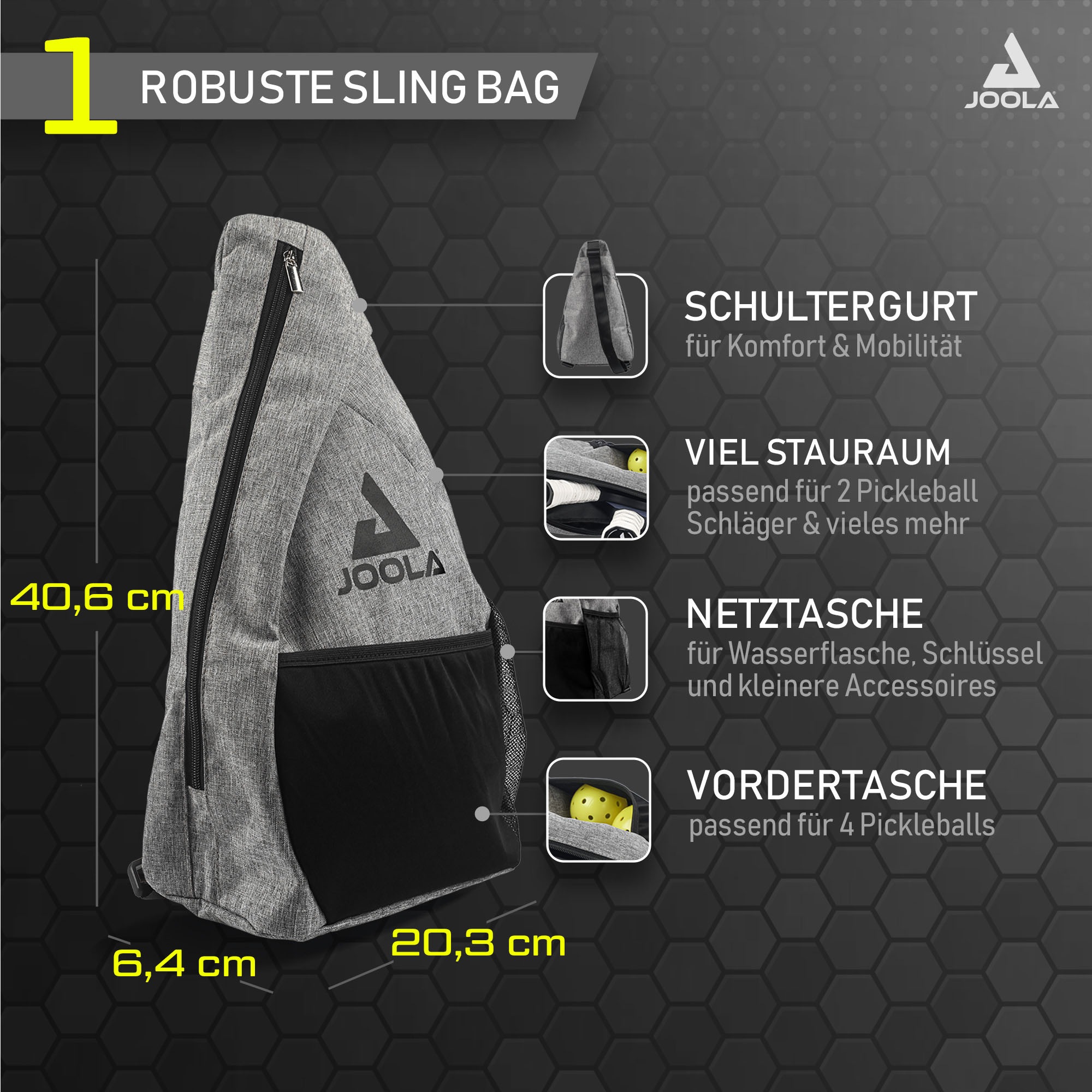 Joola Pickleballschläger »Essentials Sets«