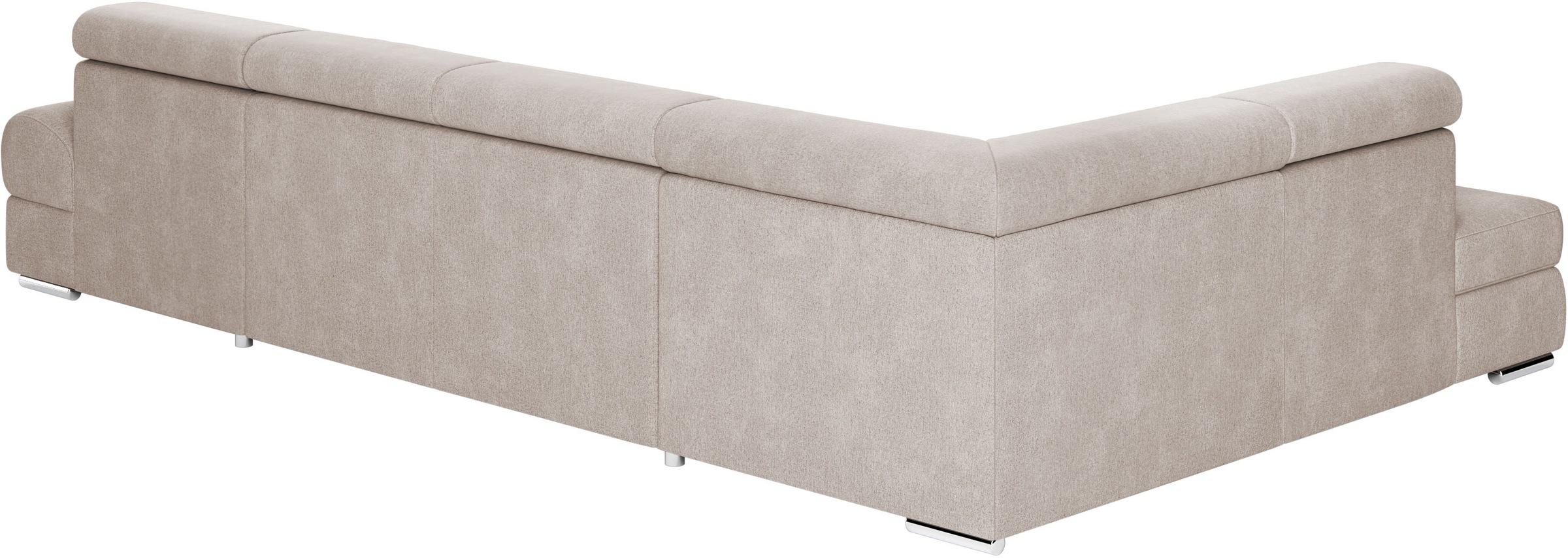 sit&more Wohnlandschaft »U-Form«, mit verstellbaren Kopfteilen, wahlweise mit Bettfunktion