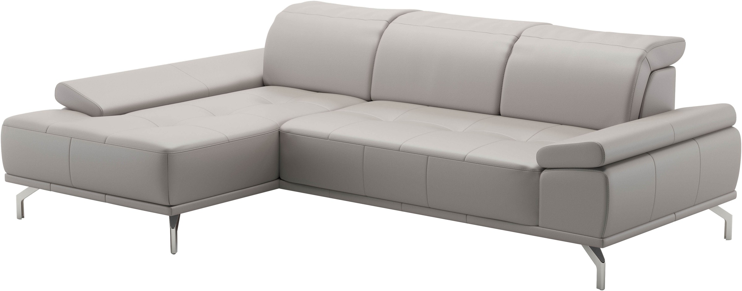 Places of Style Ecksofa »Caluna«, Inkl.Sitztiefenverstellung