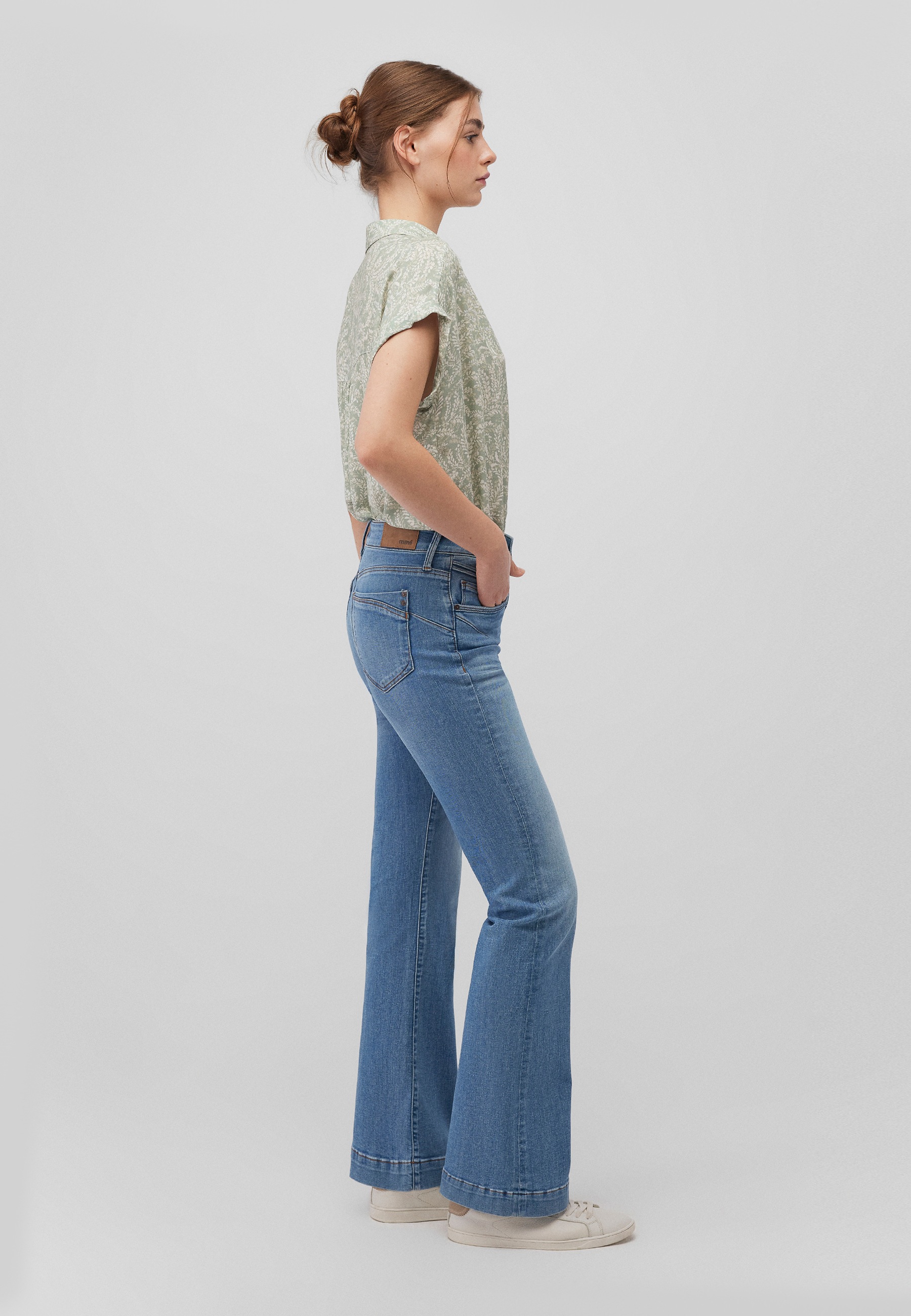 Mavi Klassische Bluse »SHORT SLEEVE SHIRT«, Bluse kurzarm