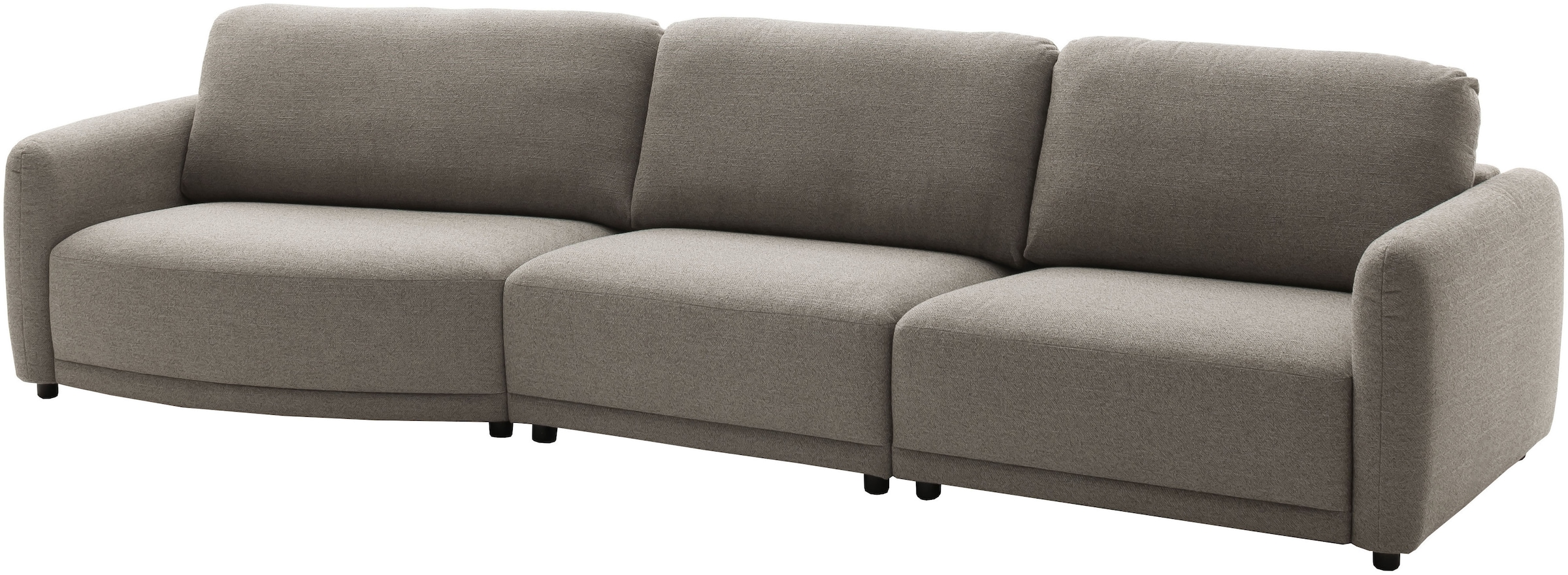 SCHÖNER WOHNEN-Kollektion "Wonder, Mega-Sofa, Modernes Design mit sanfter Rundung, Breite 349cm" Organische Form, Kammerkissen-Komfort & XXL-Maße