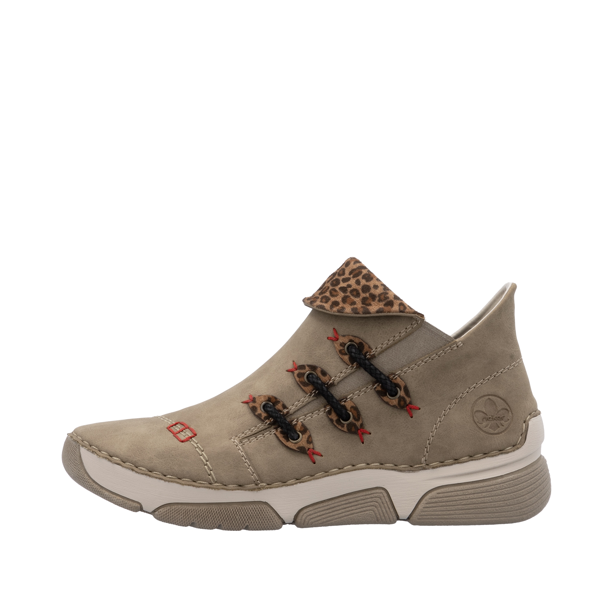 Rieker Sneakerboots, Schlupfboots, Stiefelette, High Top Sneaker mit Innenreißverschluss