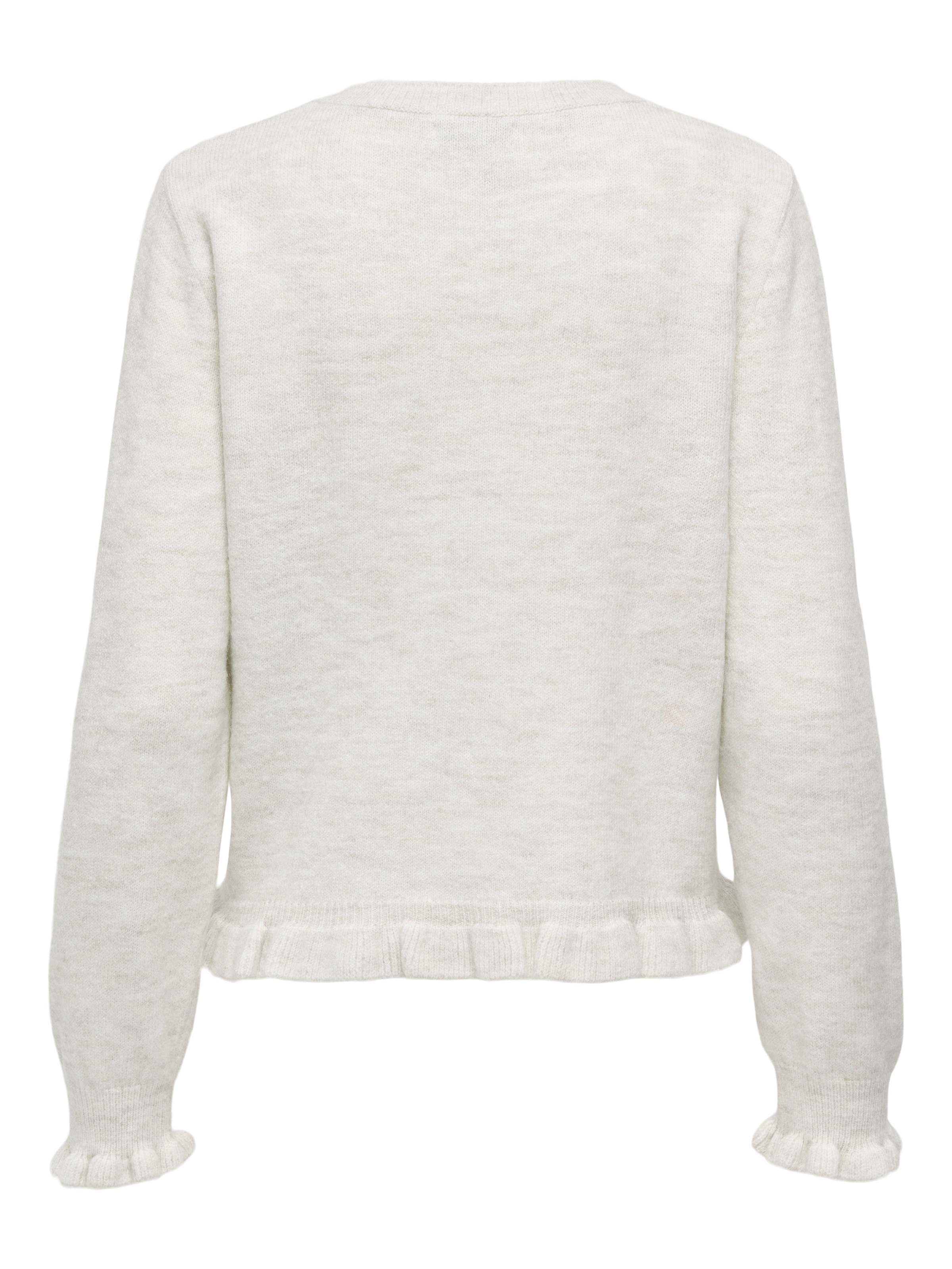 JDY Strickjacke »JDYLETTY L/S ON FRILL CARDIGAN KNT NOOS«