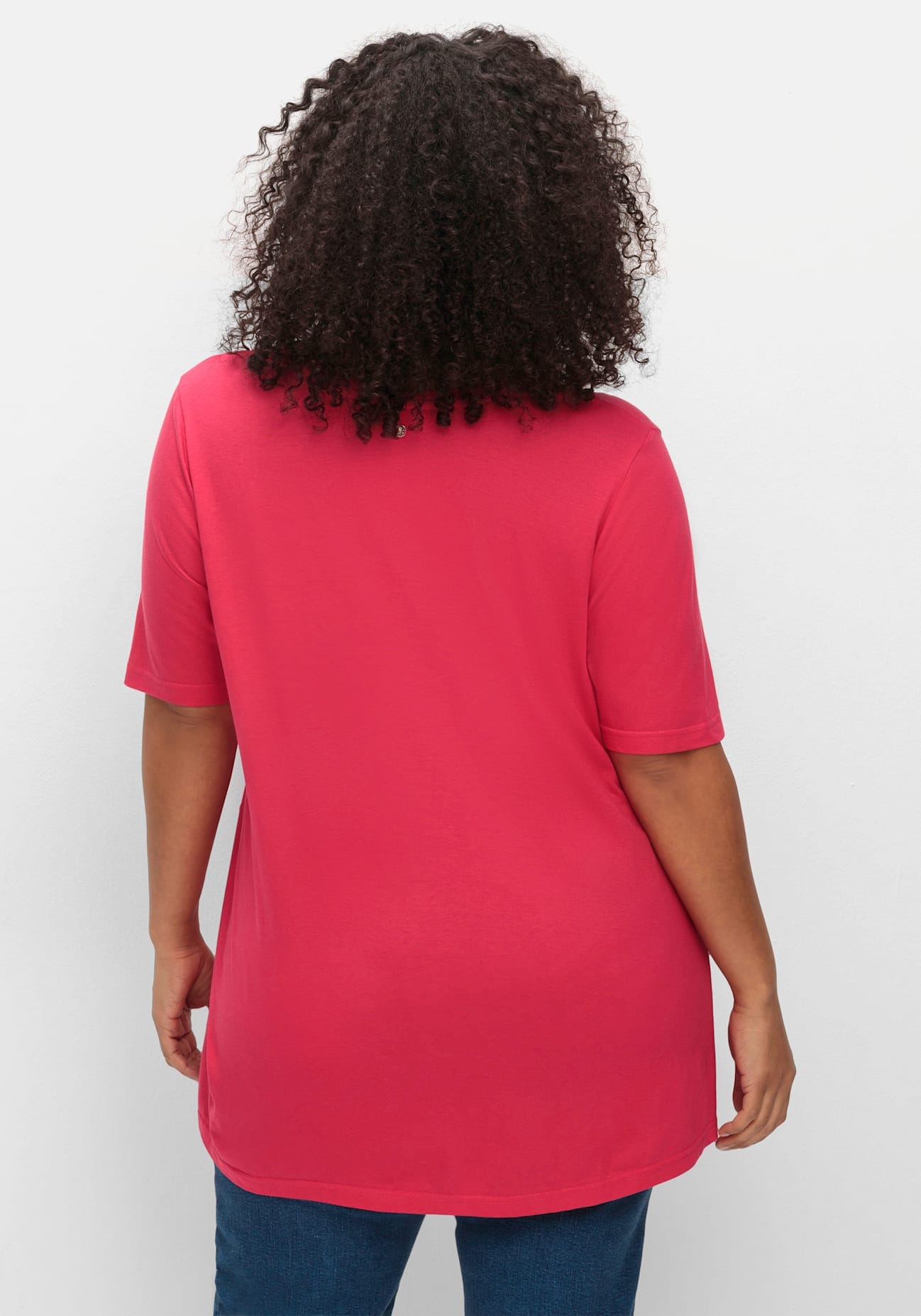 Sheego T-Shirt »T-Shirt«, (1 tlg.)