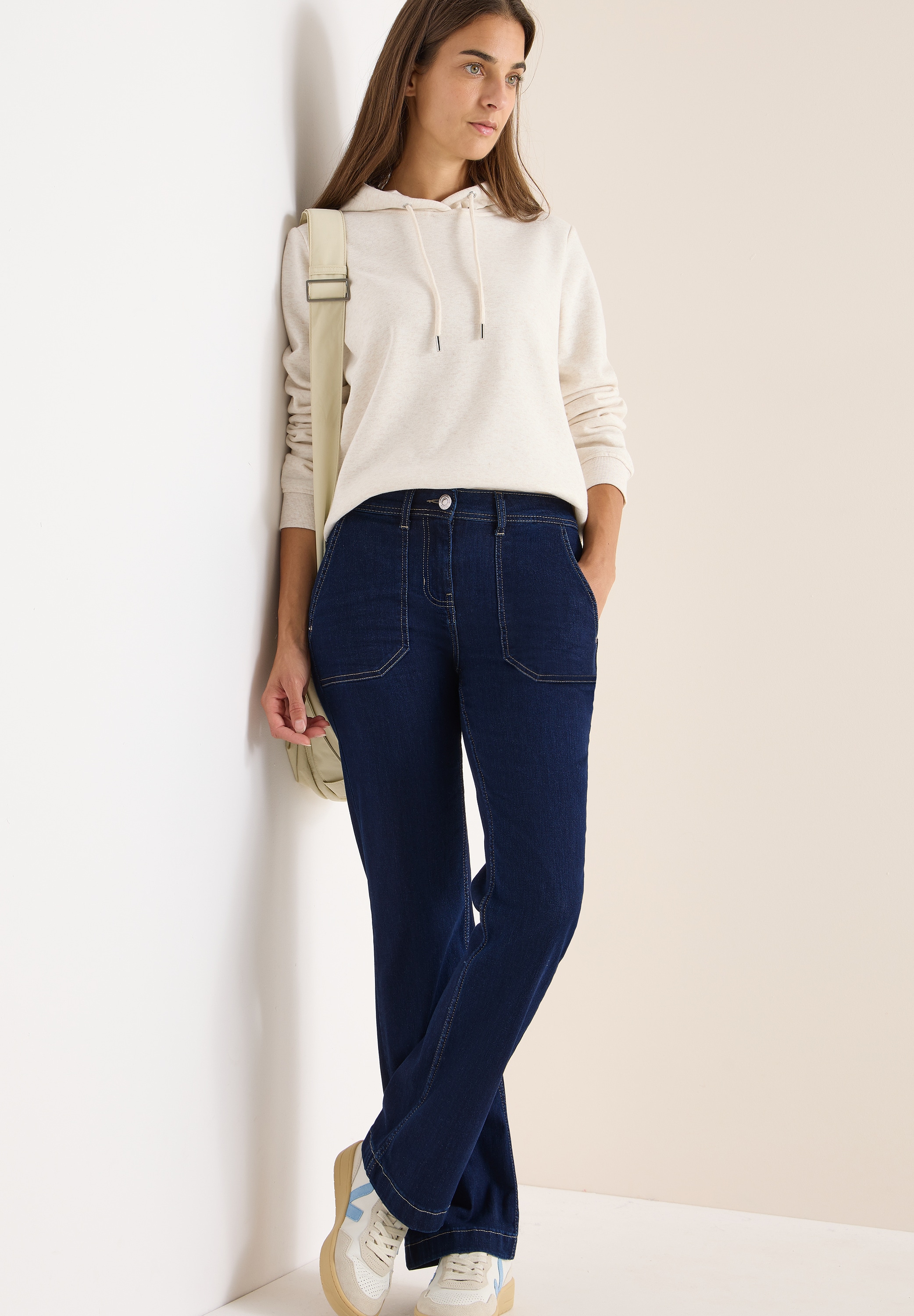 Cecil Bootcut-Jeans »Style Toronto«, Slim Fit