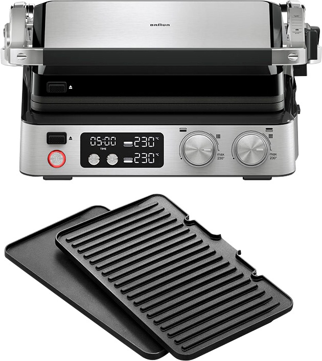 Braun Kontaktgrill »Multigrill 7 CG 7040 silber«, 2000 W | BAUR