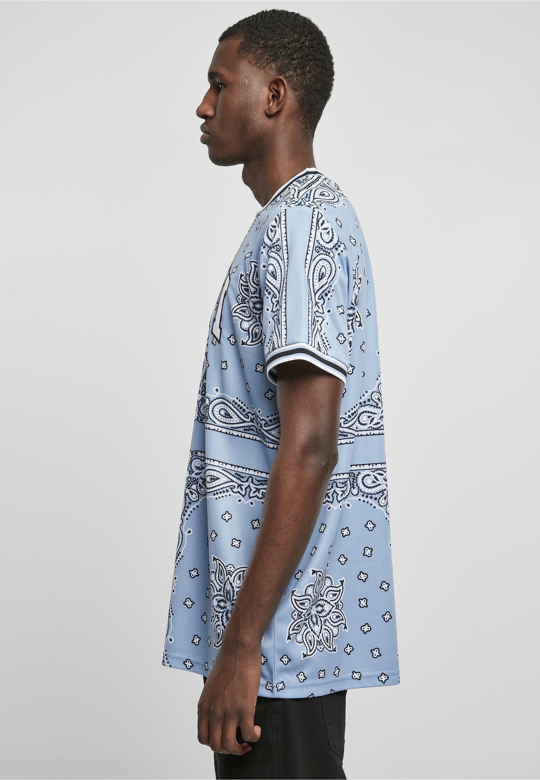 Karl Kani T-Shirt »Karl Kani Men KM222-013-1 Serif Paisley Mesh Tee« 1 Stk.