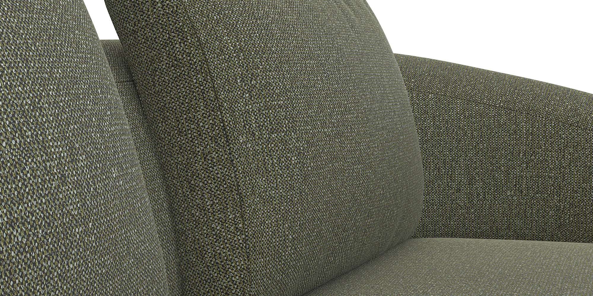 FLEXLUX Wohnlandschaft »Torino, rund, L-Form, Sofa-Ecke mit Recamiere, Longchair-Sofa«, Modernes, organisches Sofa-Design, Kaltschaum, Wellenunterfederung