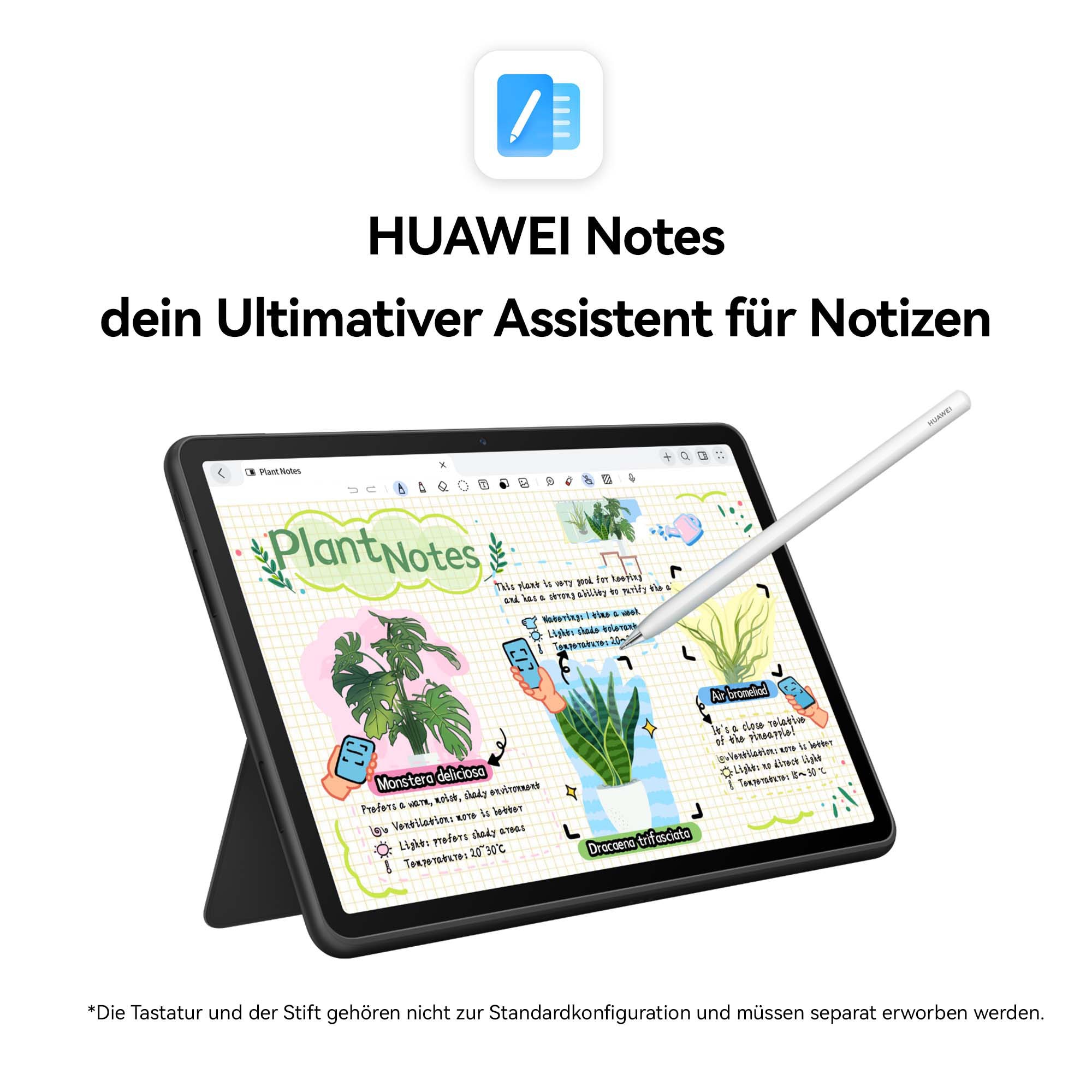 Huawei Tablet »MatePad 11.5" 2024 6+128GB« (29,21 cm / 11,5 ″) HarmonyOS 128 GB 2.2K Lautstärkeregler)