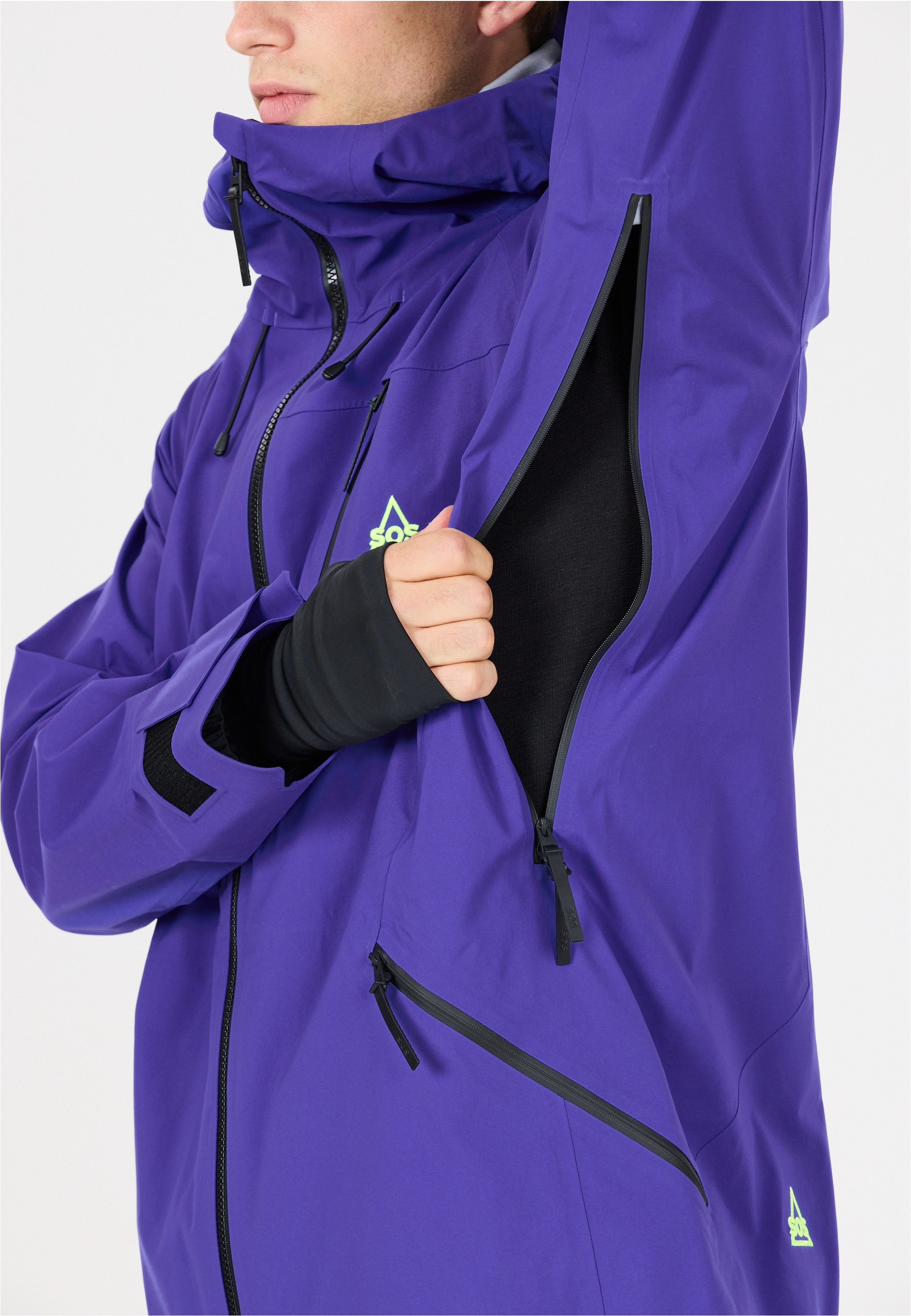 SOS Softshelljacke »Unbound« mit wasserdichter Funktion