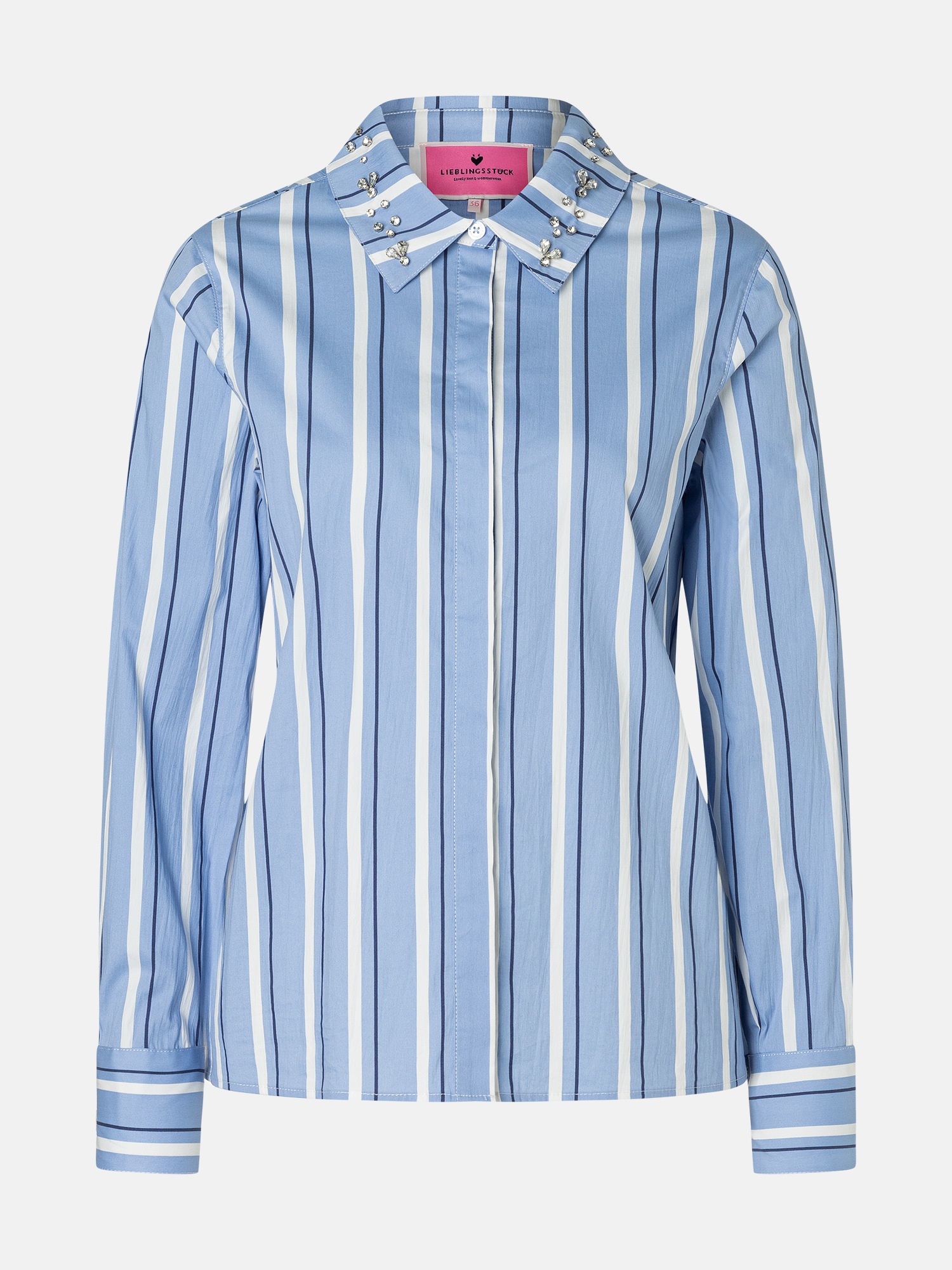 Lieblingsstück Klassische Bluse "RadenaL" mit Baumwoll-Anteil günstig online kaufen