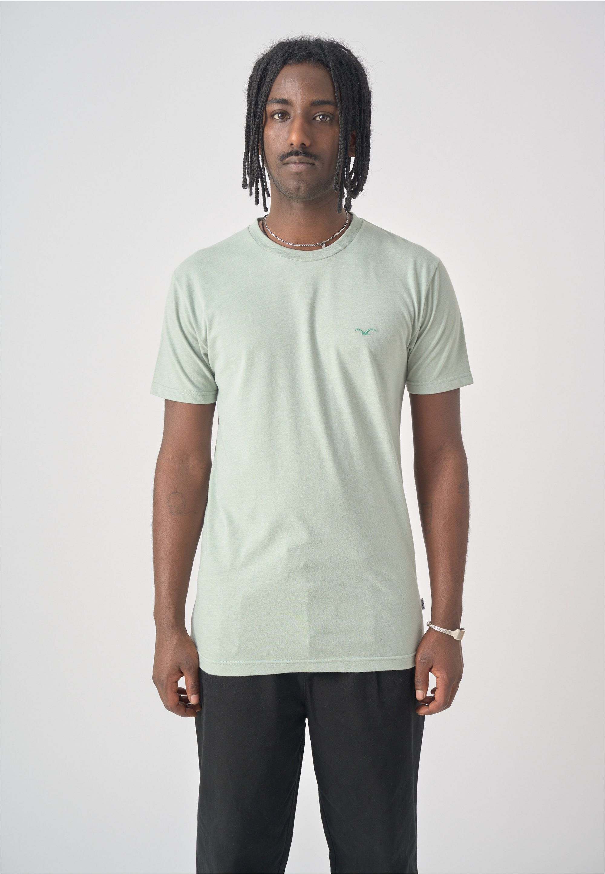 Cleptomanicx T-Shirt "Ligull Regular" 1 Stk. tlg. mit kleiner Logo-Stickere günstig online kaufen