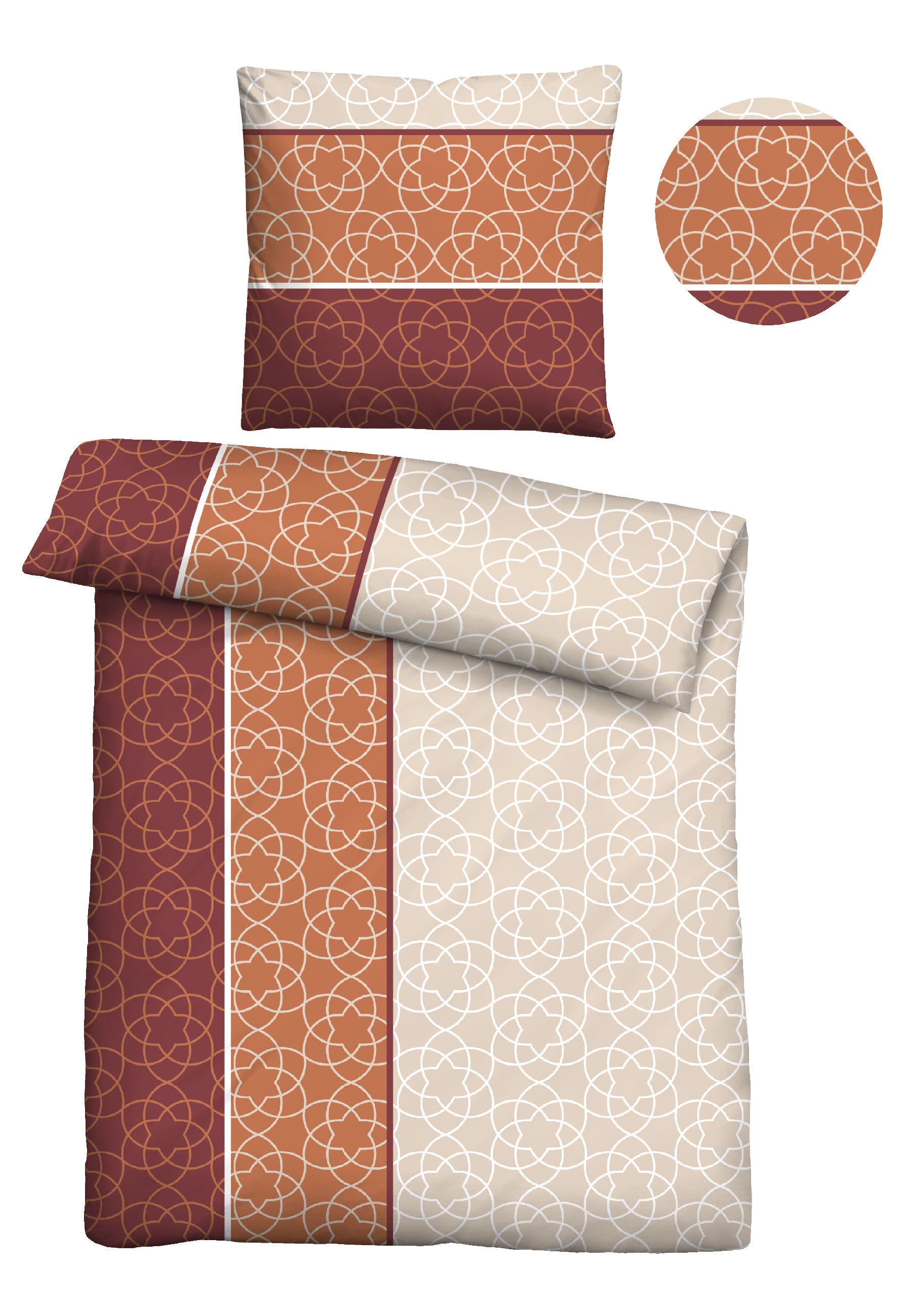 Castell - Markenbettwäsche Bettwäsche "0301109" 2 Stk. tlg. wohlig warm, te günstig online kaufen