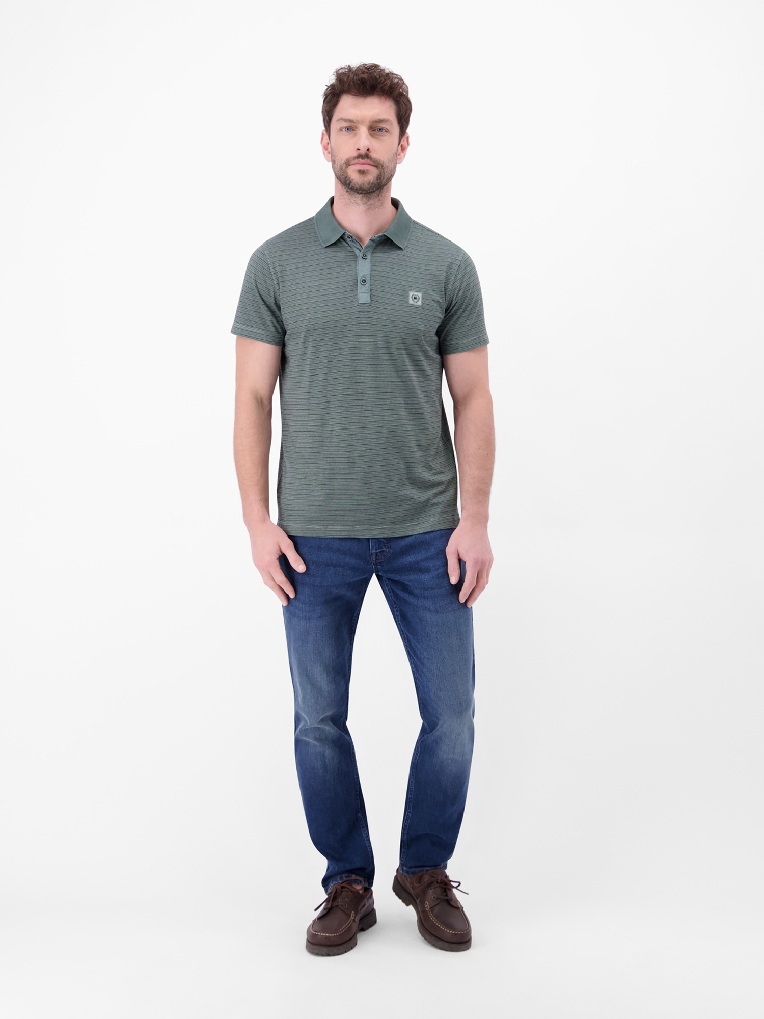 LERROS LKZ10405 Polo Shirt Men Grey M 3