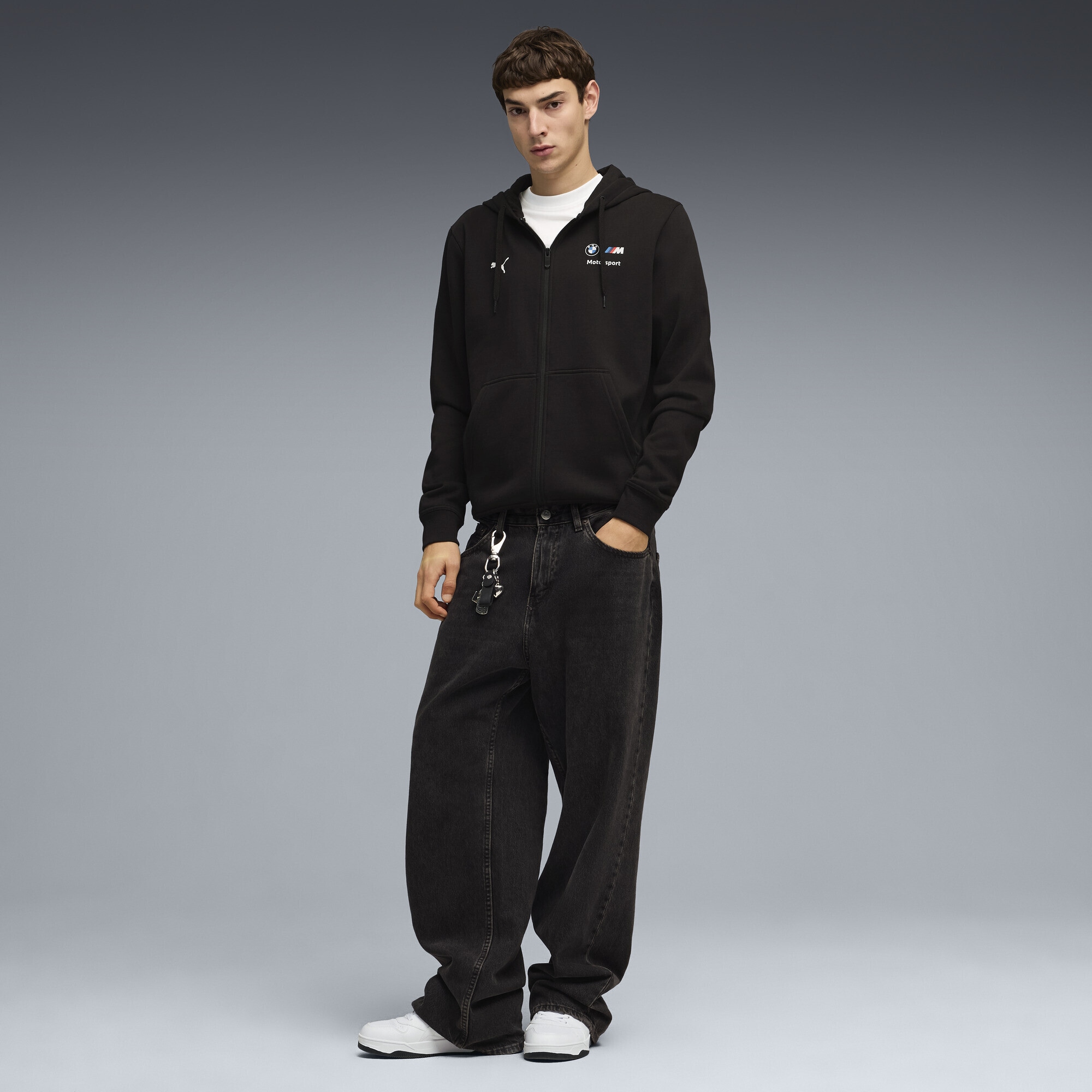 PUMA Sweatjacke »BMW M MOTORSPORT Essentials Fleece-Trainingsjacke Herren«