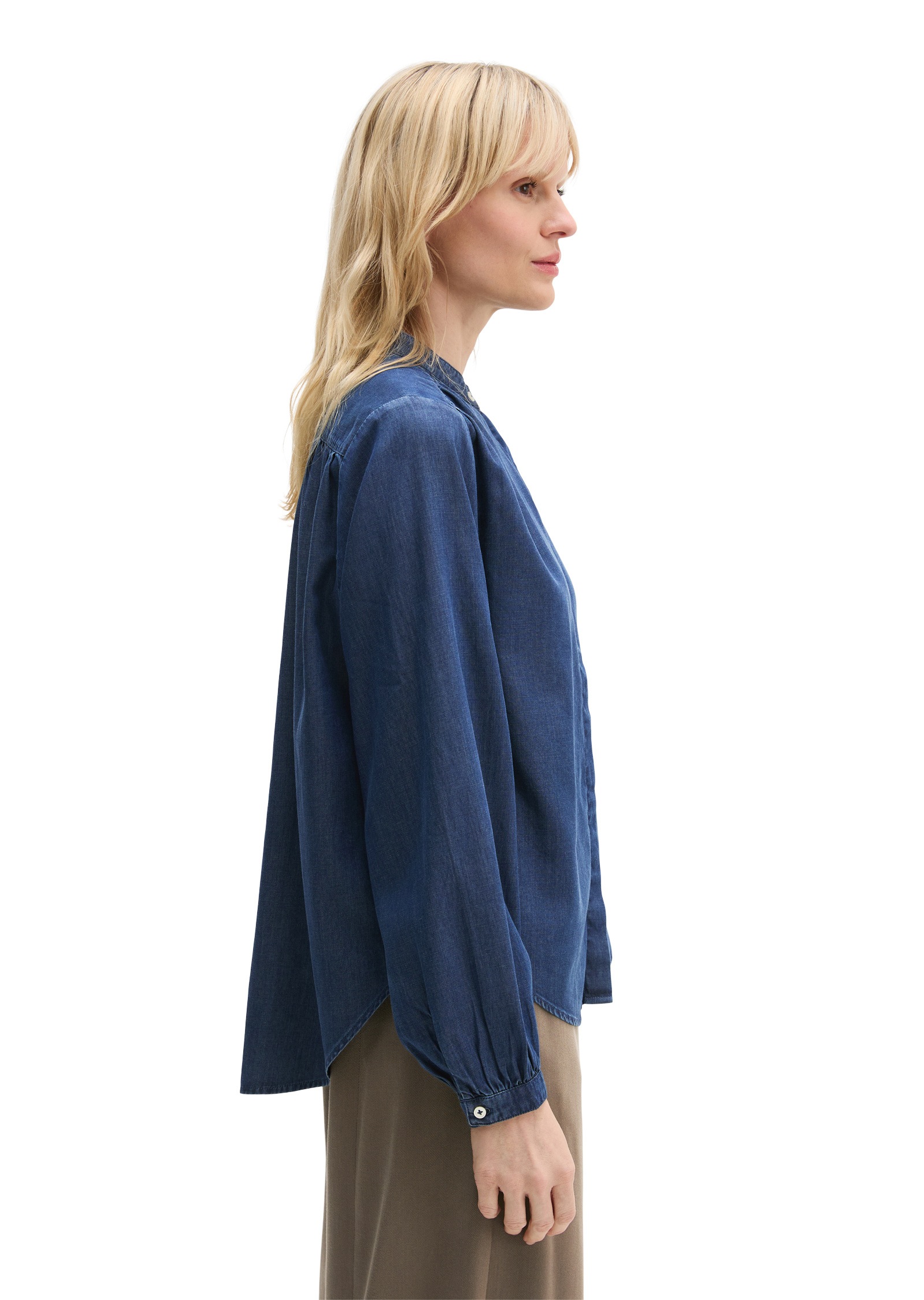 Marc OPolo Langarmbluse "aus Leinen-Mix" günstig online kaufen